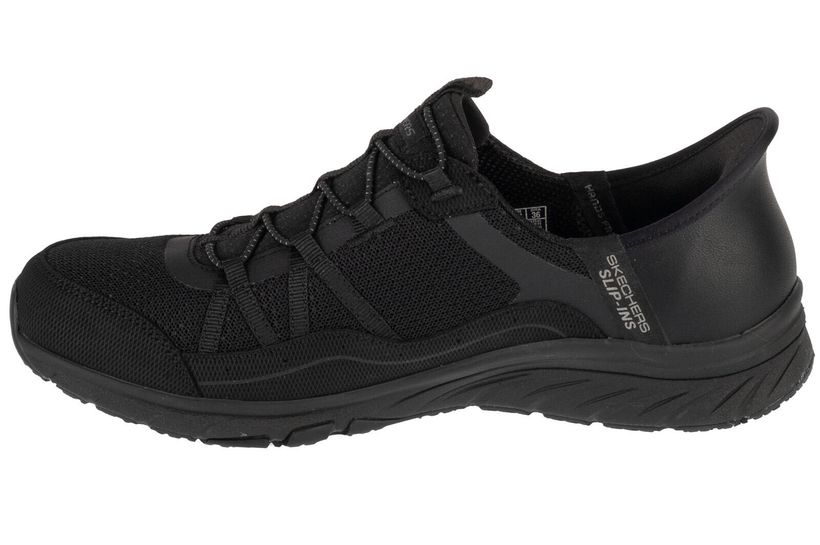 Chaussures Femmes Skechers Slipins Gratis Leisurely noir 2/4