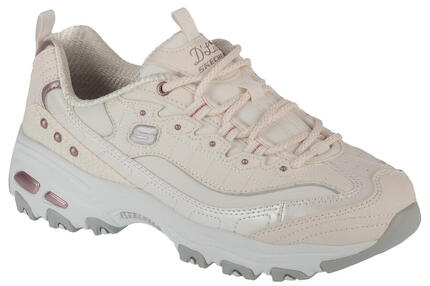Baskets Skechers Modèle Dlites Couleur Beige