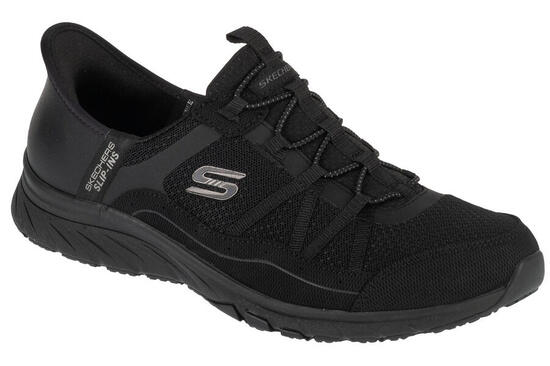 Chaussures Femmes Skechers Slipins Gratis Leisurely noir