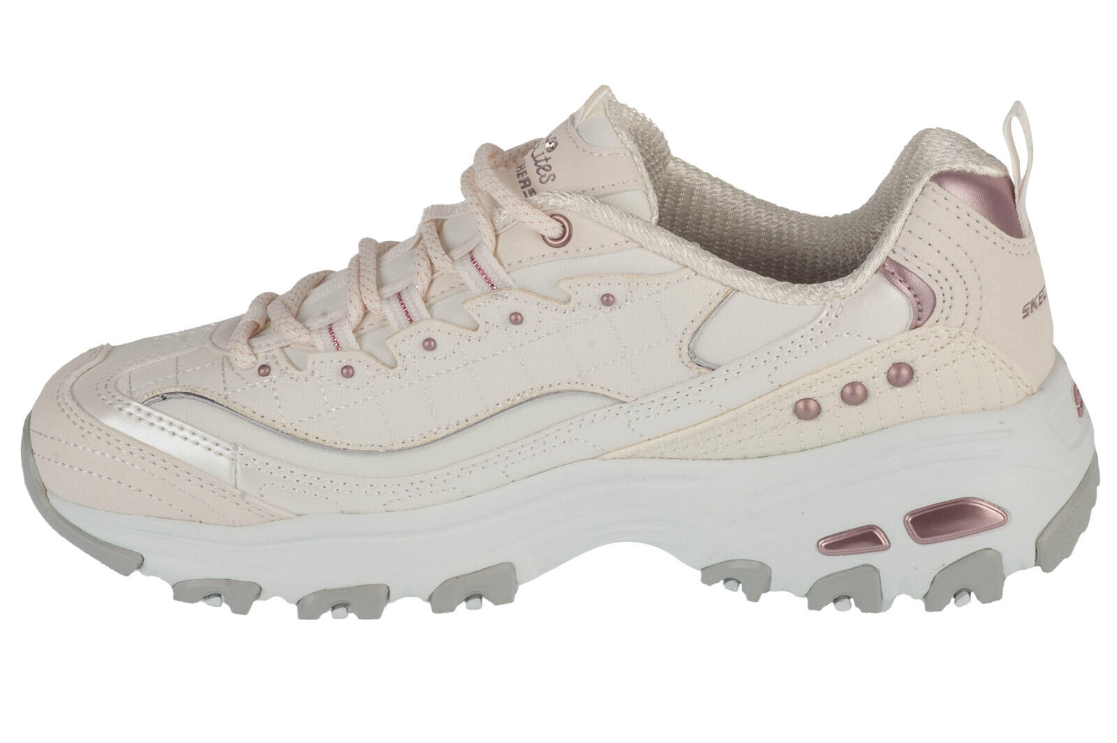 Chaussures Femmes Skechers D´Lites- Night blanc 2/5