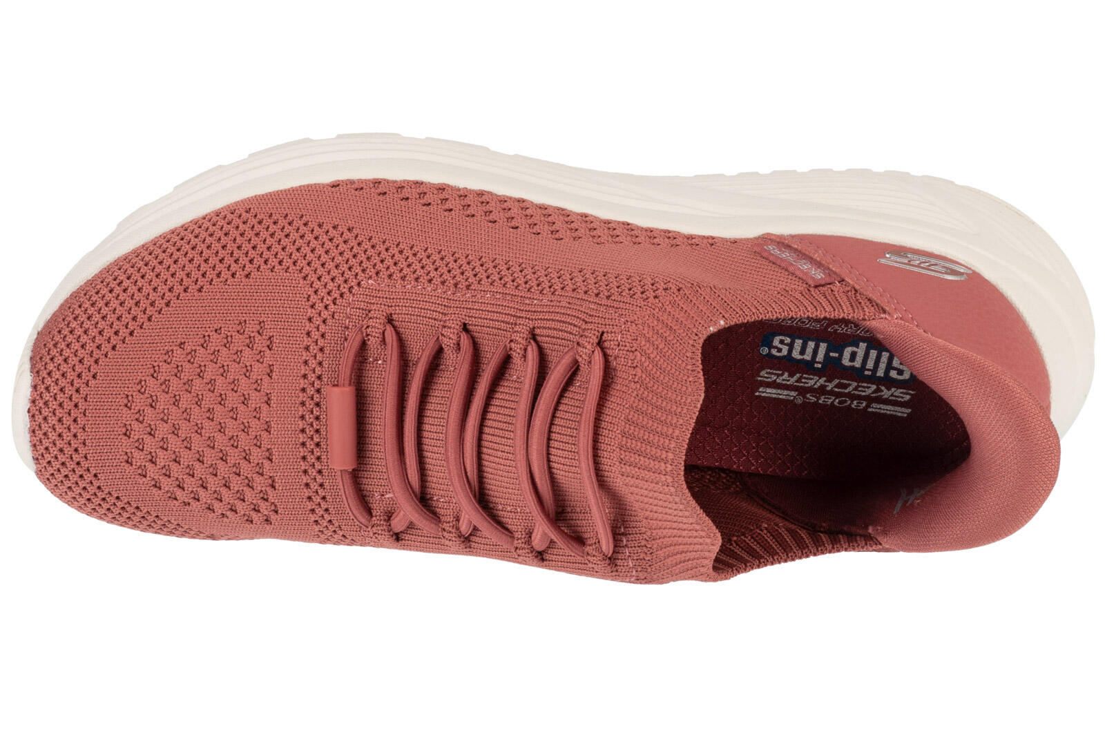 Chaussures Femmes Skechers Bobs Sparrow 20 Lucky Run rose 3/4