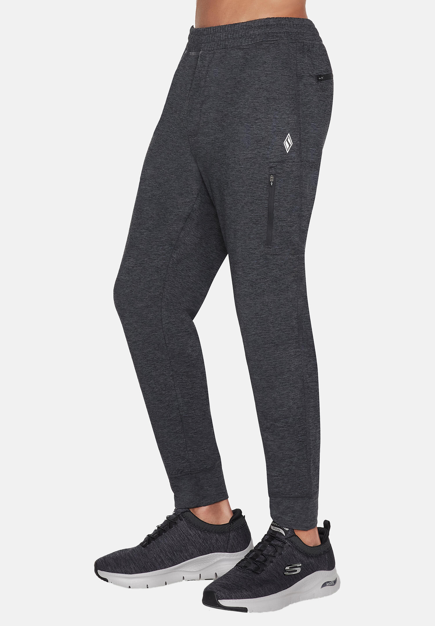 Skechers Skech-Knits Ultra GO Jogger Herren Sweathose M1PT79 grau 3/4