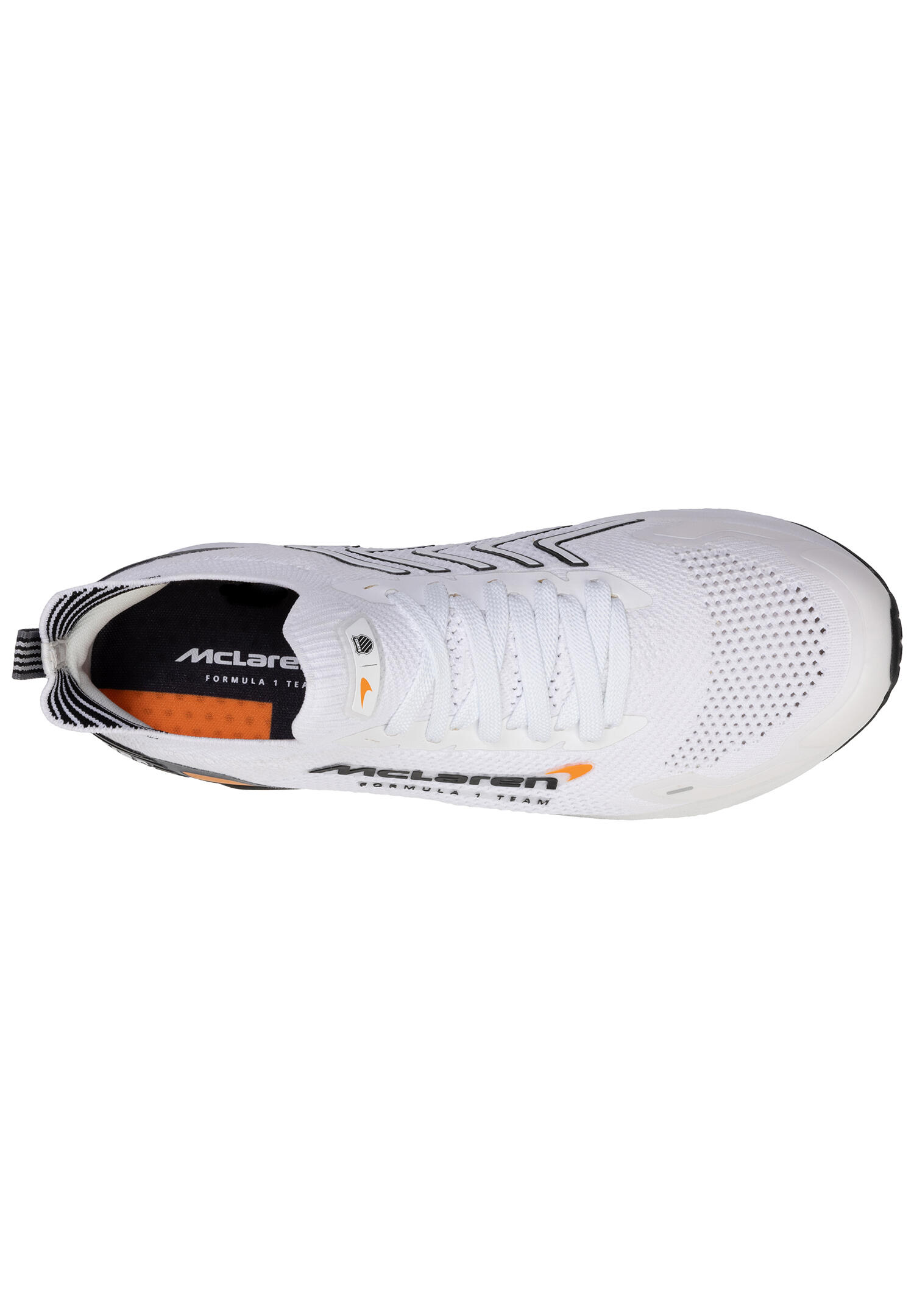 KSwiss Impulse Tubes Lite X McLaren Sportschuhe 04414-196-M weiss/schwarz/papaya 4/6