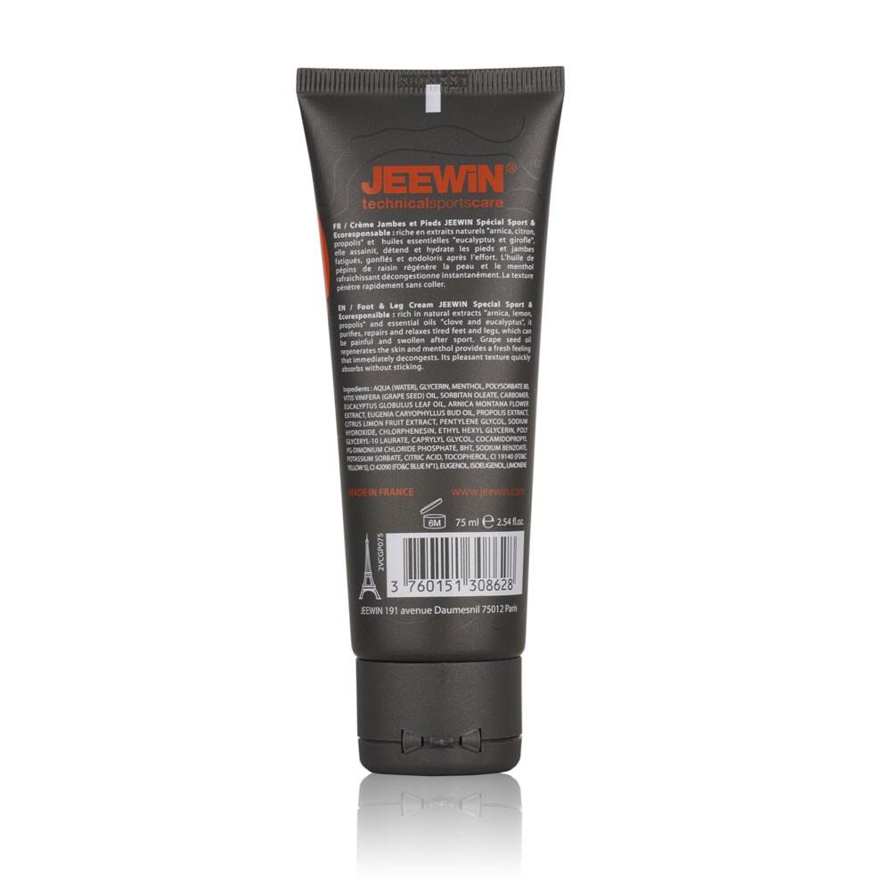 CREME JAMBES & PIEDS FRAICHEUR MENTHOL & HUILES ESSENTIELLES (75ml) 2/4