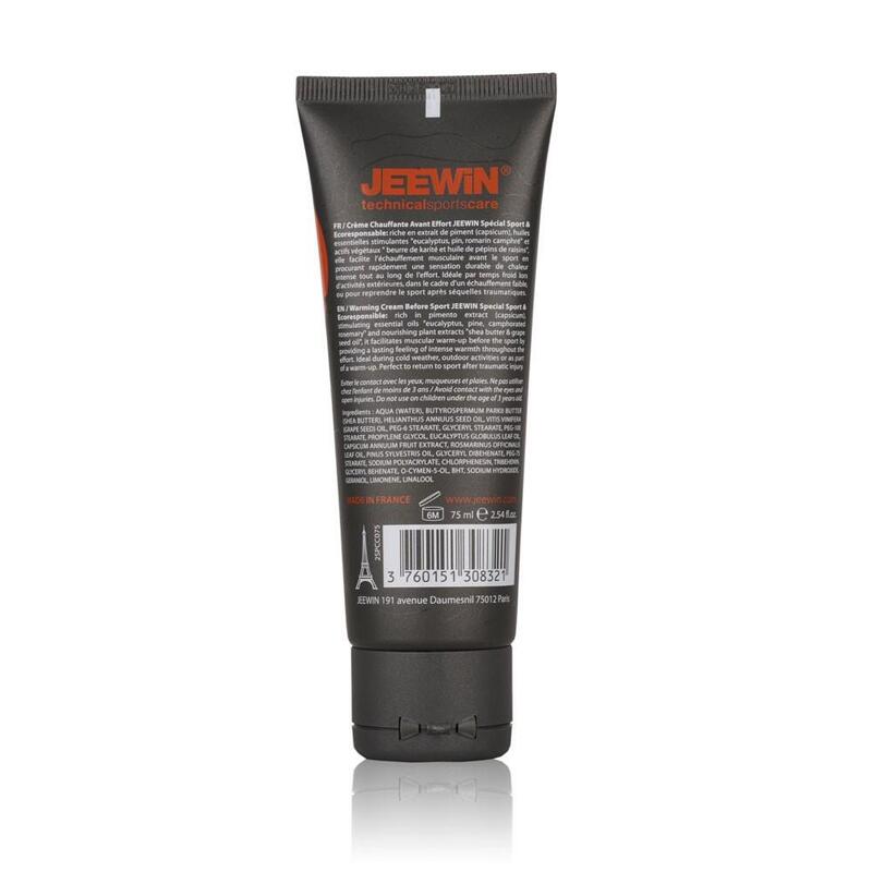 CREME CHAUFFANTE AVANT EFFORT AUX HUILES ESSENTIELLES (75ml)
