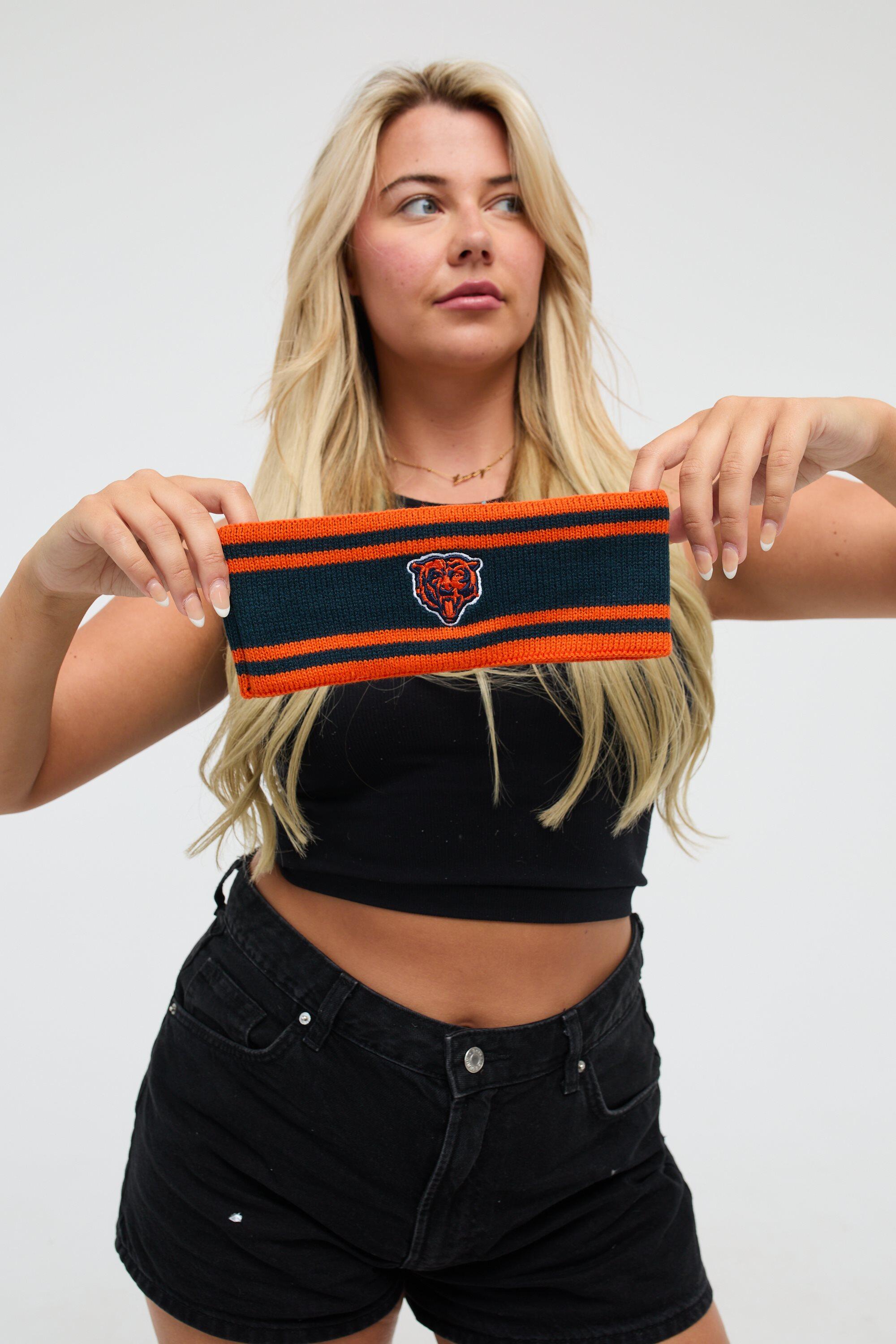 Bandeau Chicago Bears OOSC x NFL acrylique brodé unisexe 2/6