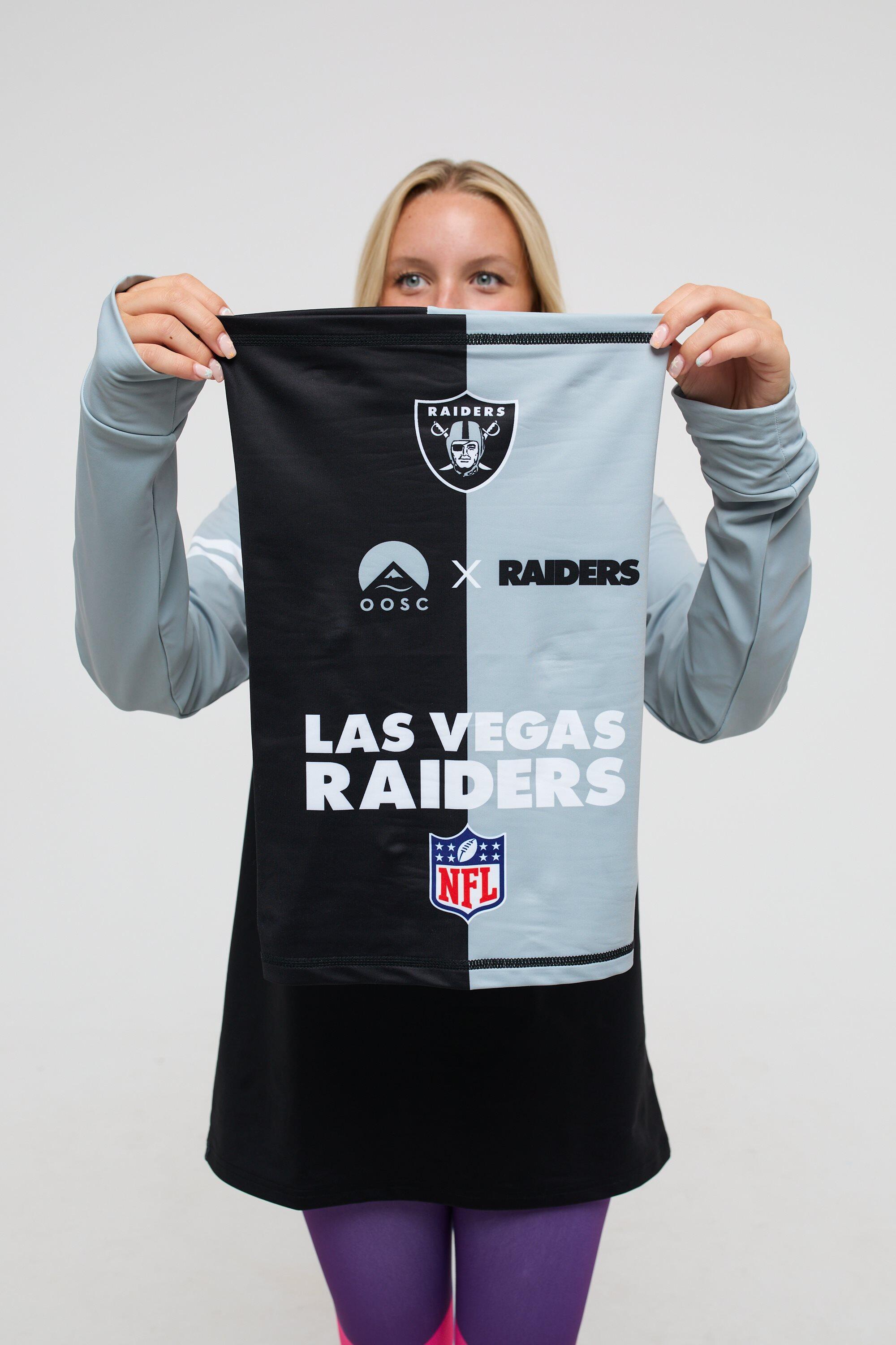 Cache-cou NFL Raiders de Las Vegas polyester stretch multifonction 2/4