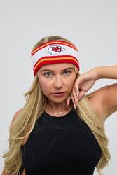 Bandeau Kansas City Chiefs OOSC x NFL acrylique rouge/blanc