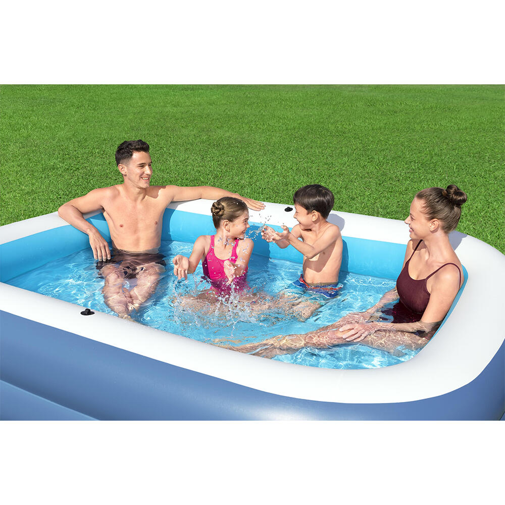 Piscina Inflável Retangular Bestway 254x178 cm com Toldo 7/7