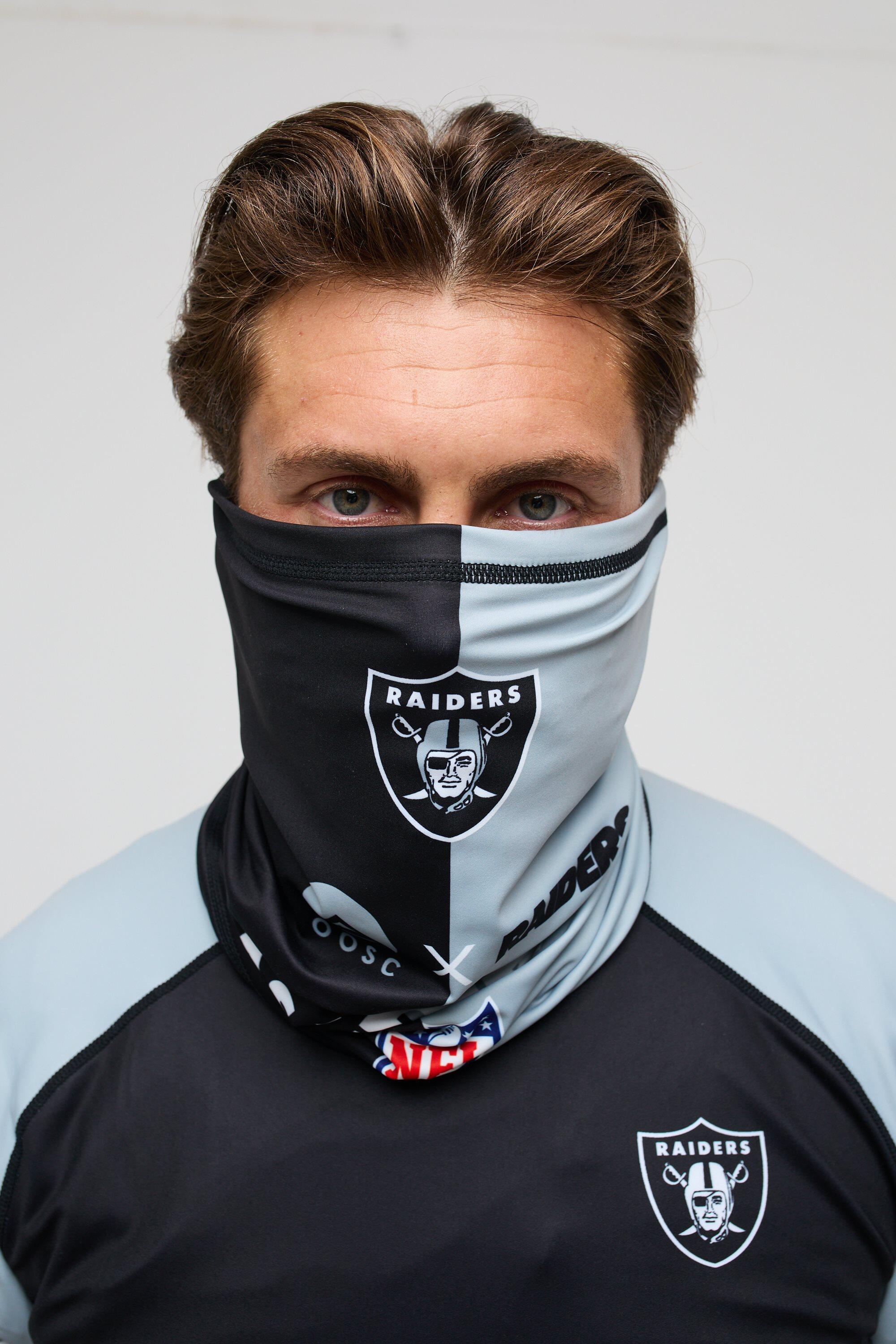 Cache-cou NFL Raiders de Las Vegas polyester stretch multifonction 4/4