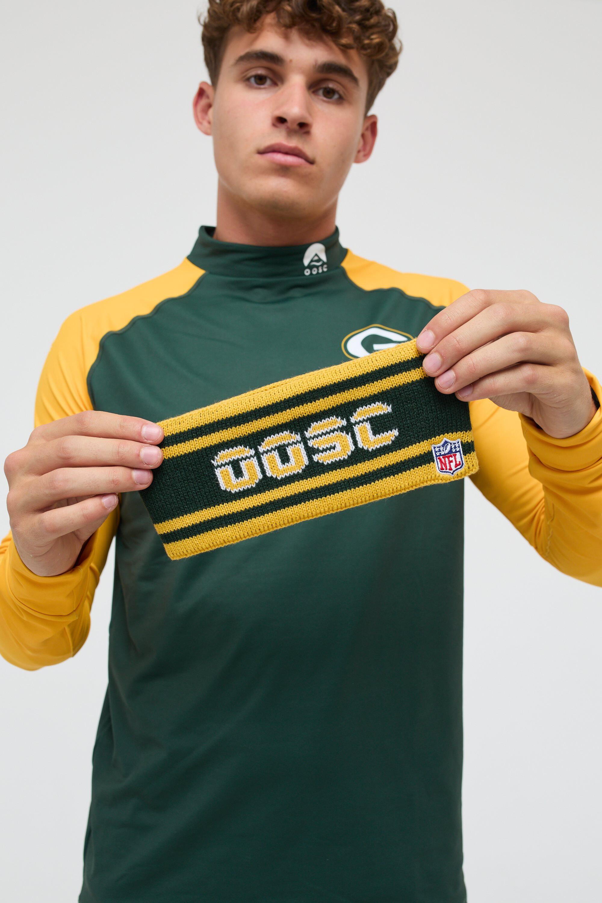 Bandeau Green Bay Packers OOSC x NFL acrylique brodé unisexe 2/6