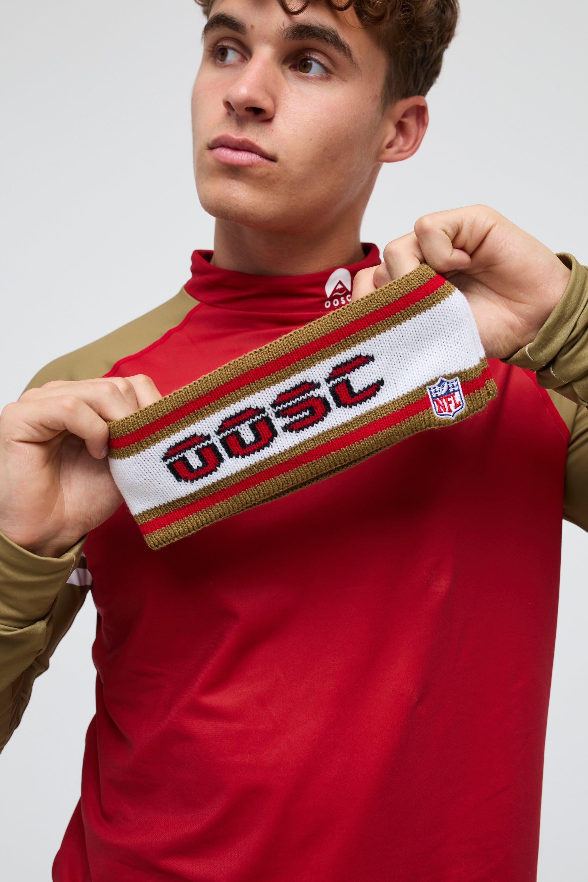 Bandeau OOSC x NFL San Francisco 49ers acrylique unisexe 3/7