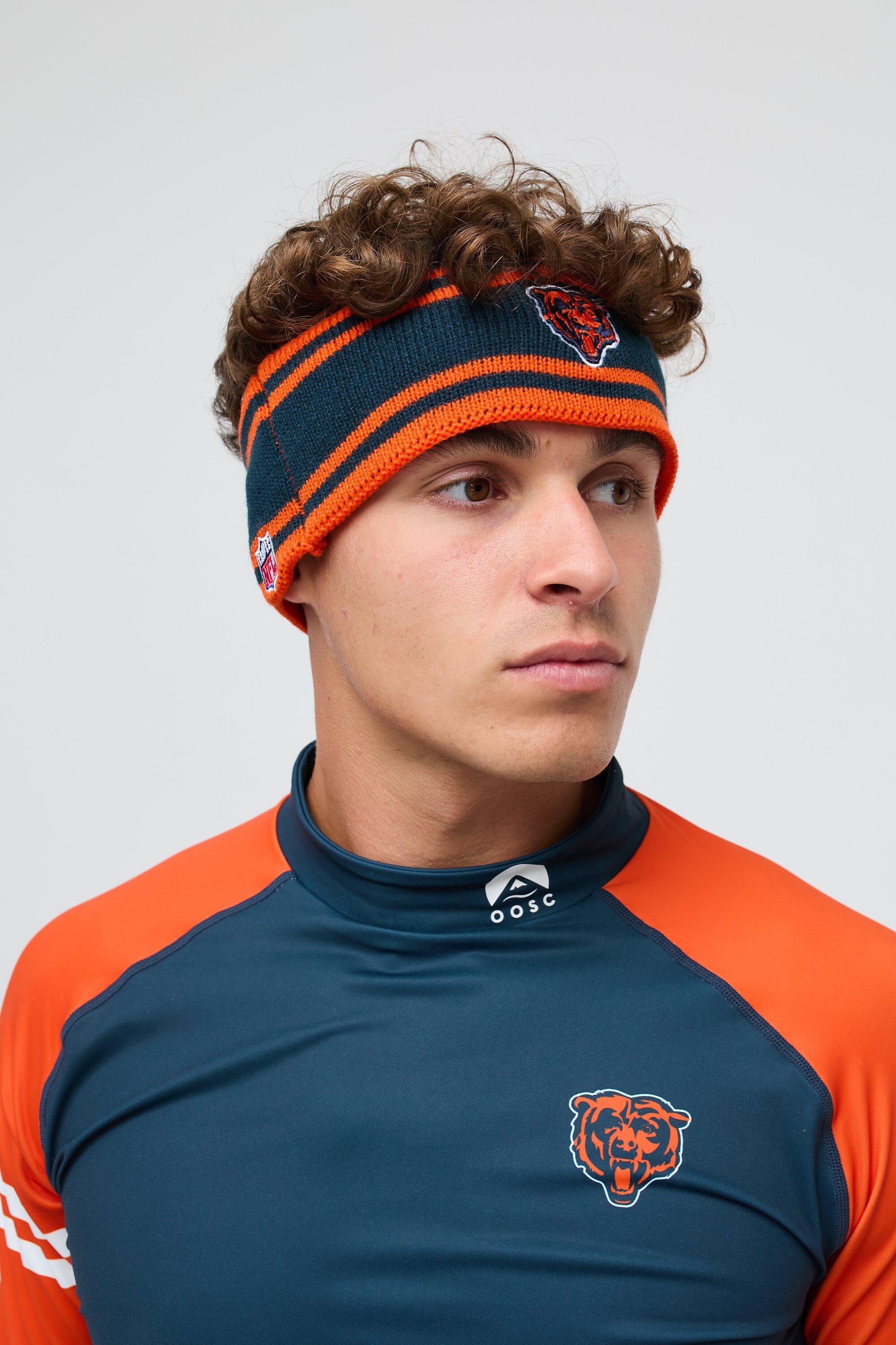 Bandeau Chicago Bears OOSC x NFL acrylique brodé unisexe 4/6