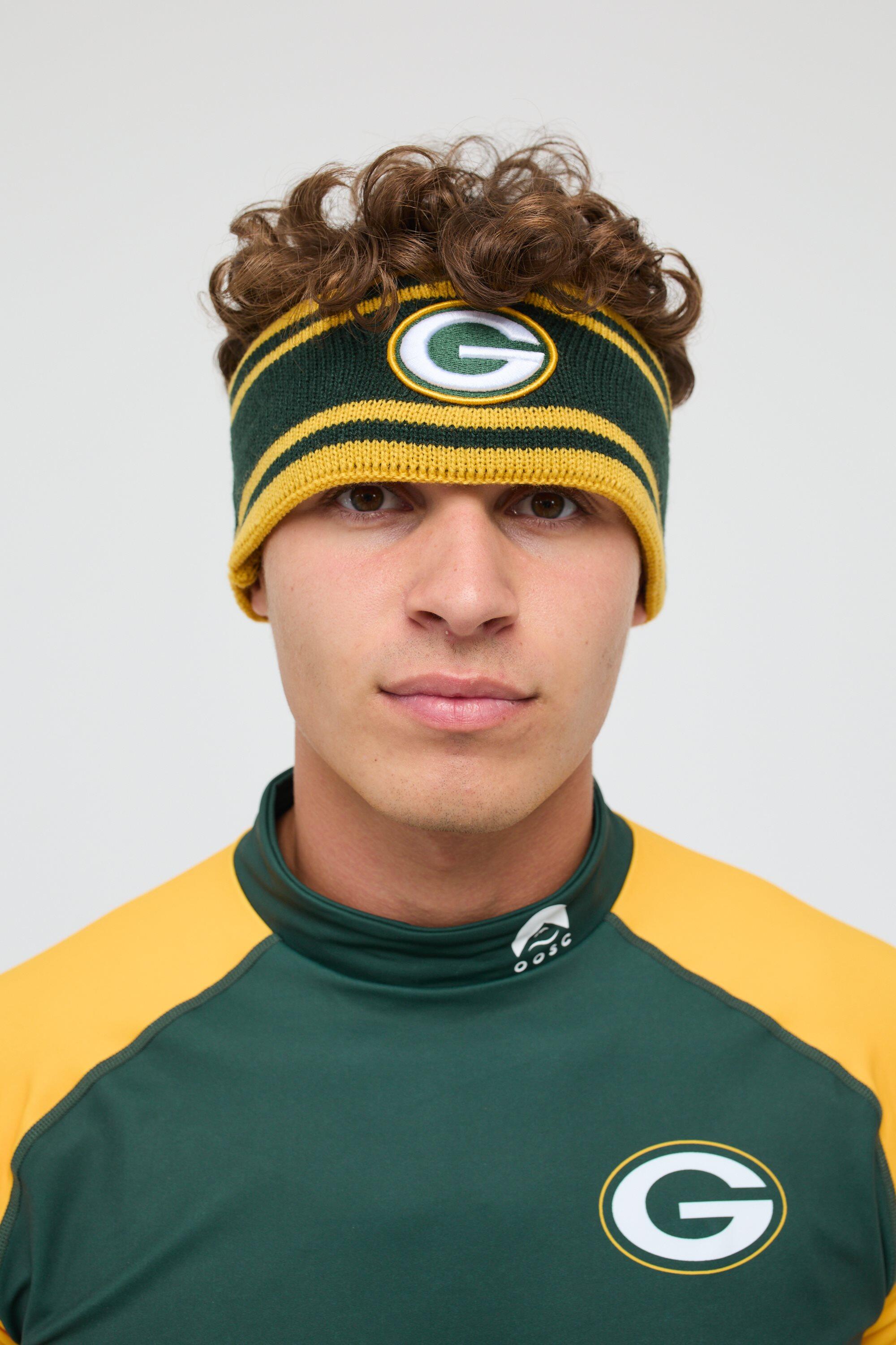 Bandeau Green Bay Packers OOSC x NFL acrylique brodé unisexe 4/6