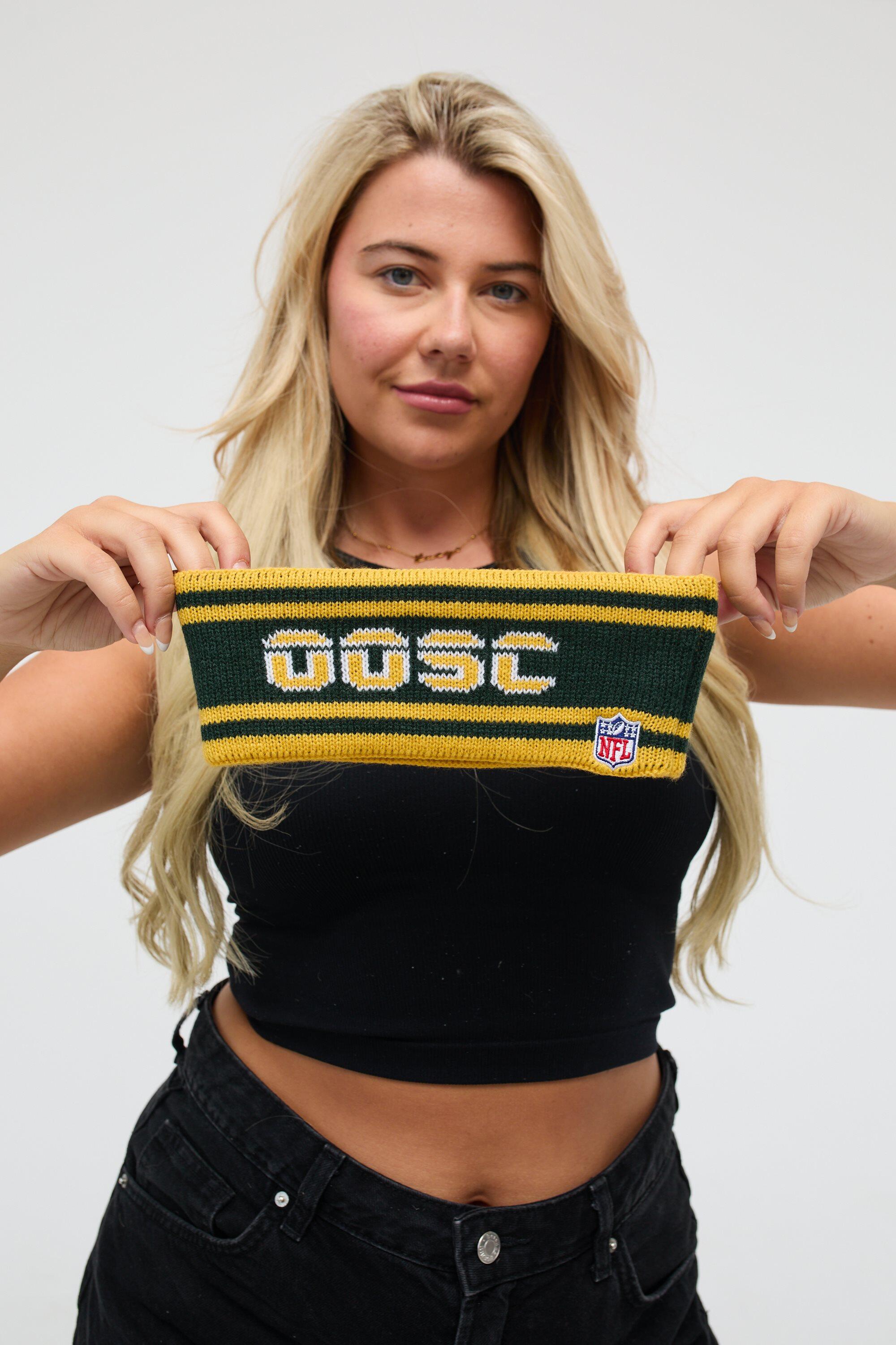 Bandeau Green Bay Packers OOSC x NFL acrylique brodé unisexe 5/6
