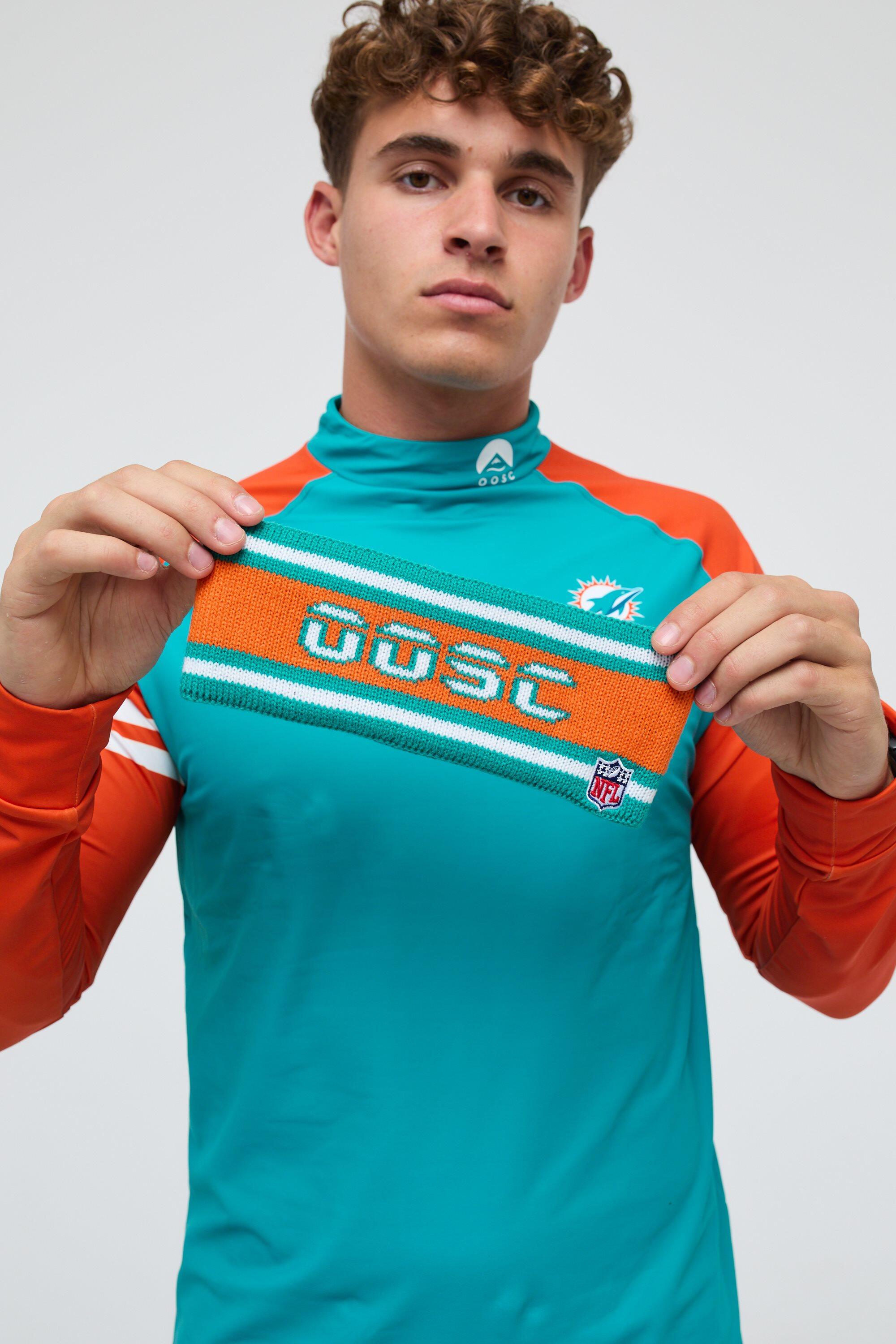 Bandeau Miami Dolphins OOSC x NFL acrylique unisexe g 2/6