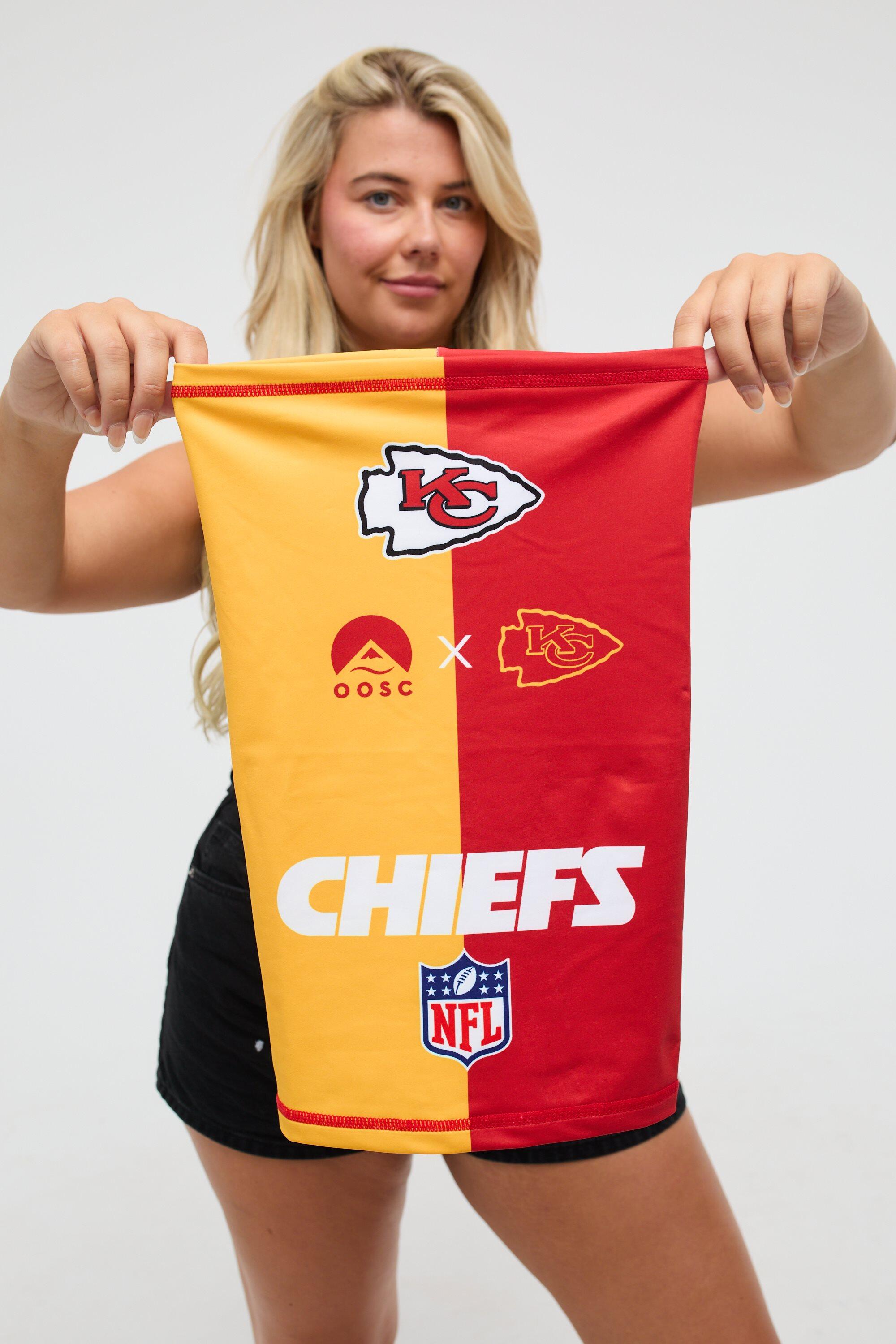 Cache-cou Kansas City Chiefs officiel en polyester stretch, unisexe 2/5