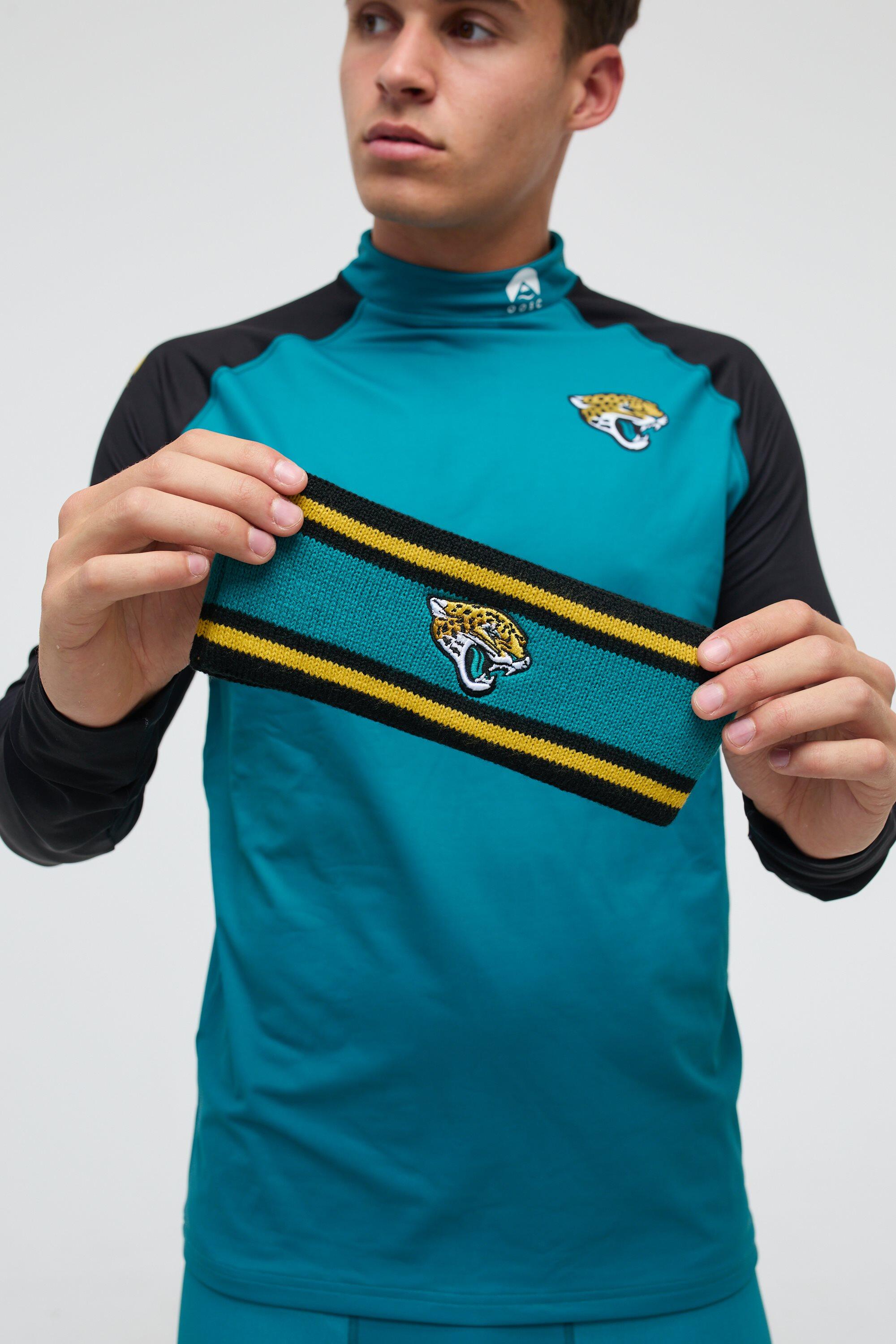 Fascia NFL OOSC Jacksonville Jaguars in acrilico, leggera, unisex 3/6