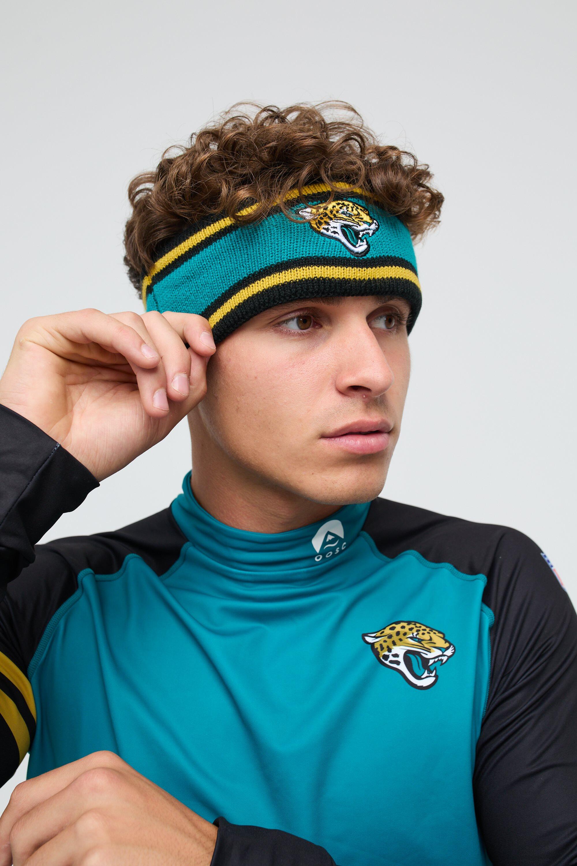 Fascia NFL OOSC Jacksonville Jaguars in acrilico, leggera, unisex 4/6