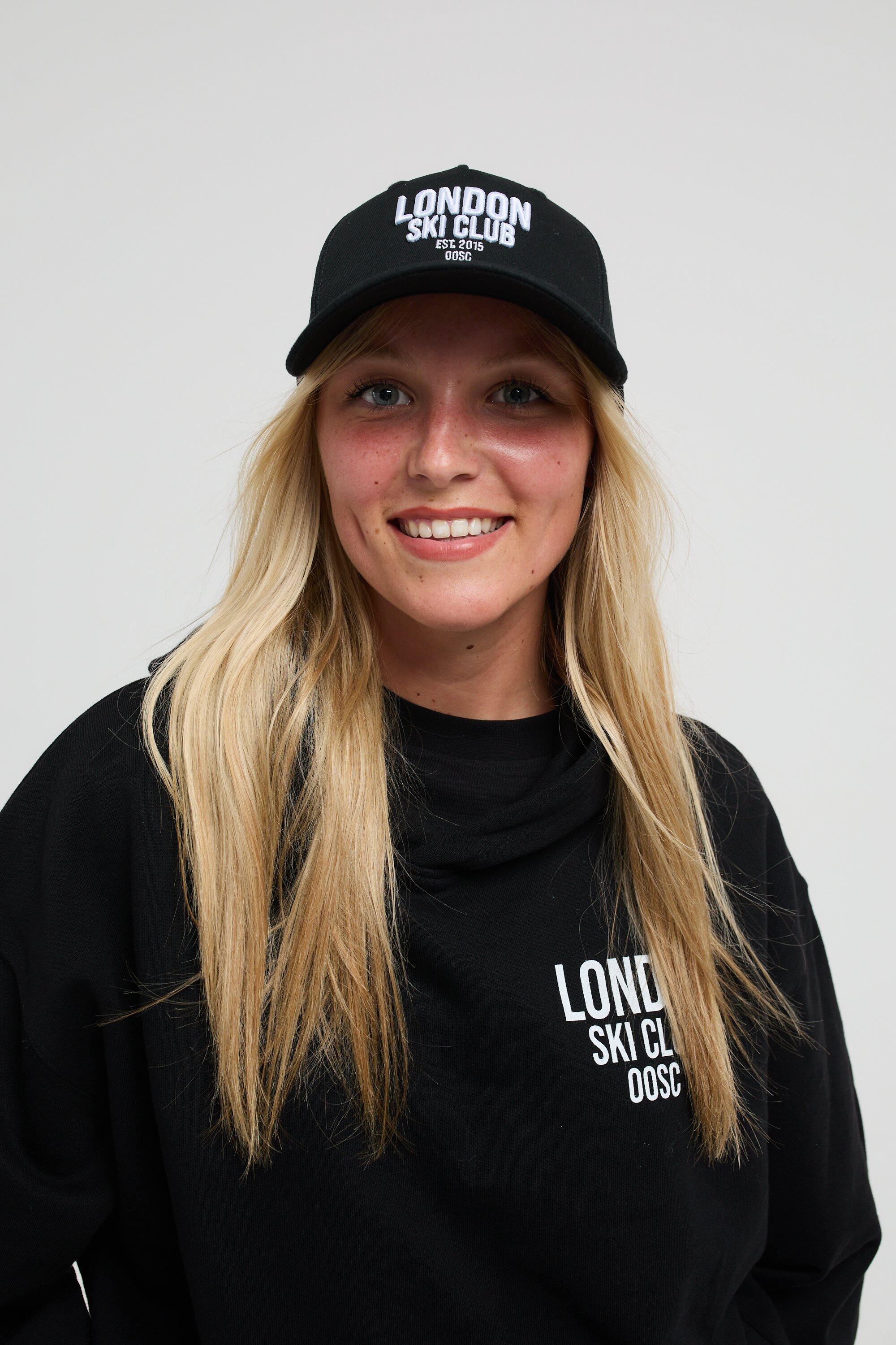 OOSC London Ski Club Cap - Black