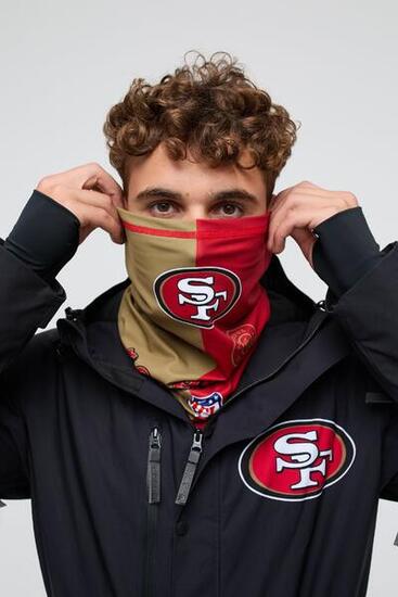 Scaldacollo ufficiale San Francisco 49ers in poliestere elasticizzato rosso