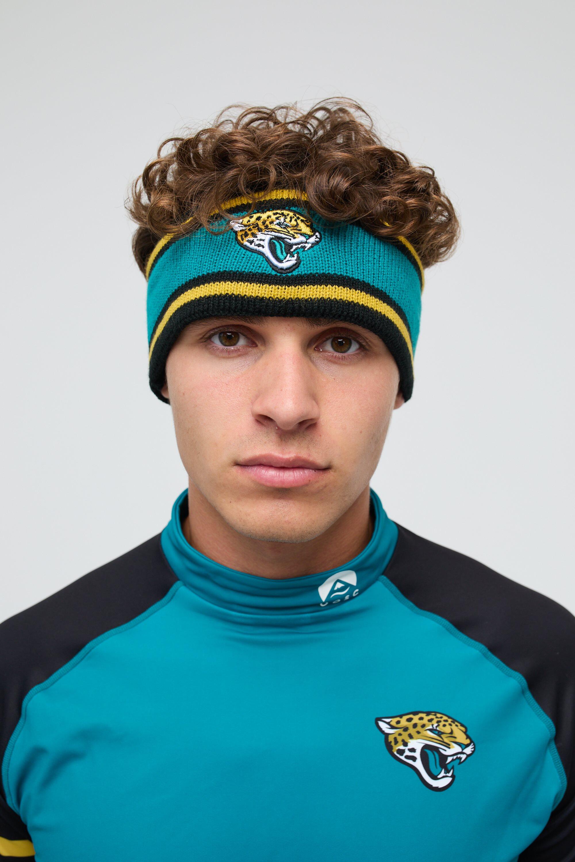 Fascia NFL OOSC Jacksonville Jaguars in acrilico, leggera, unisex 2/6