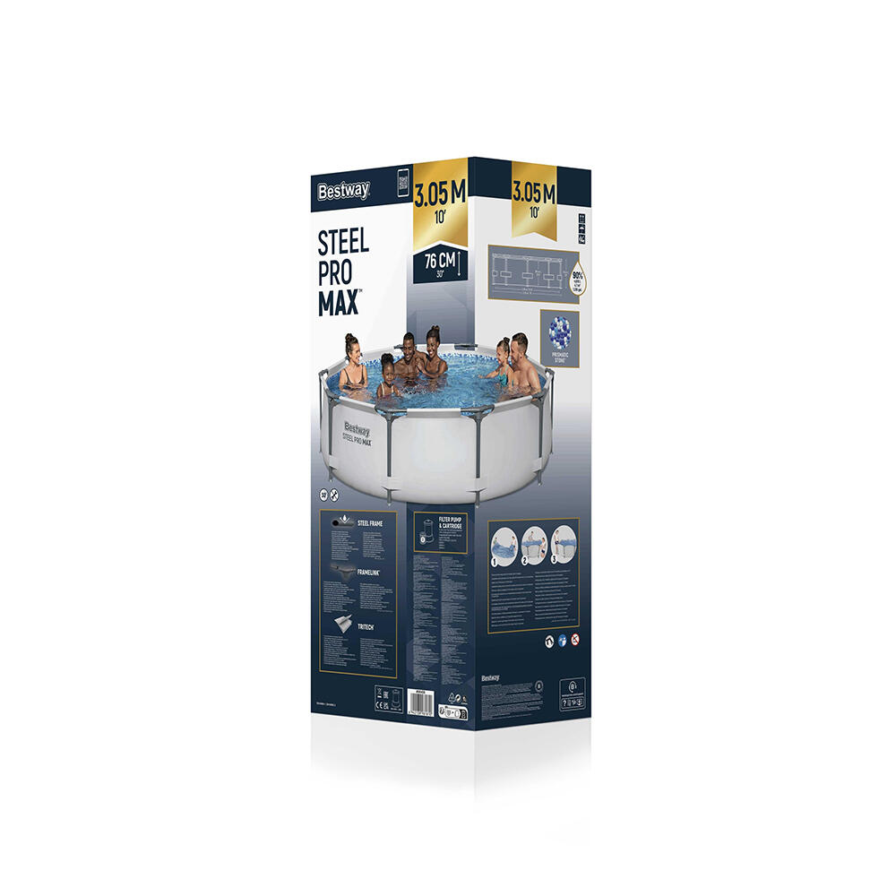 Bestway Steel Pro MAX Frame Pool Set 305  x 76 cm 4/7