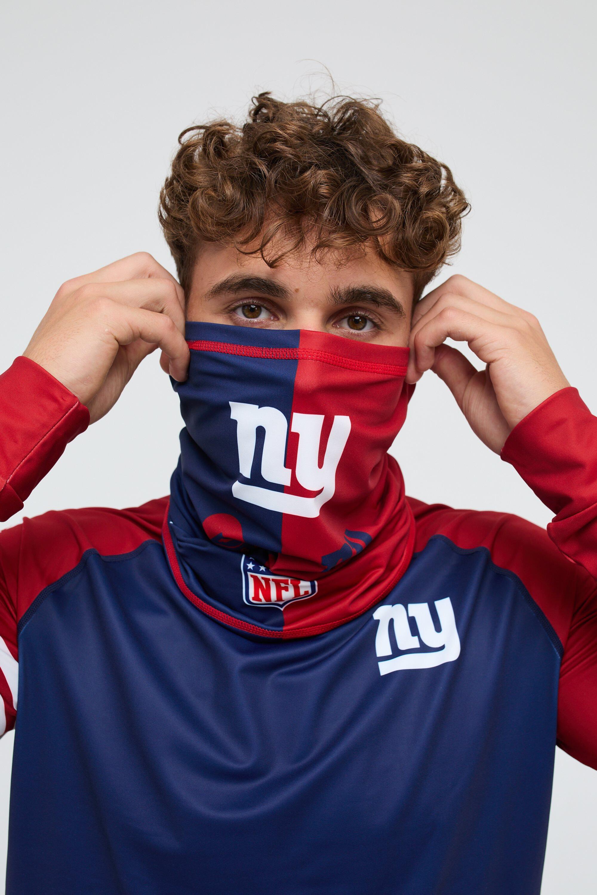 Cache-cou New York Giants NFL polyester stretch bleu/rouge multifonction 4/4