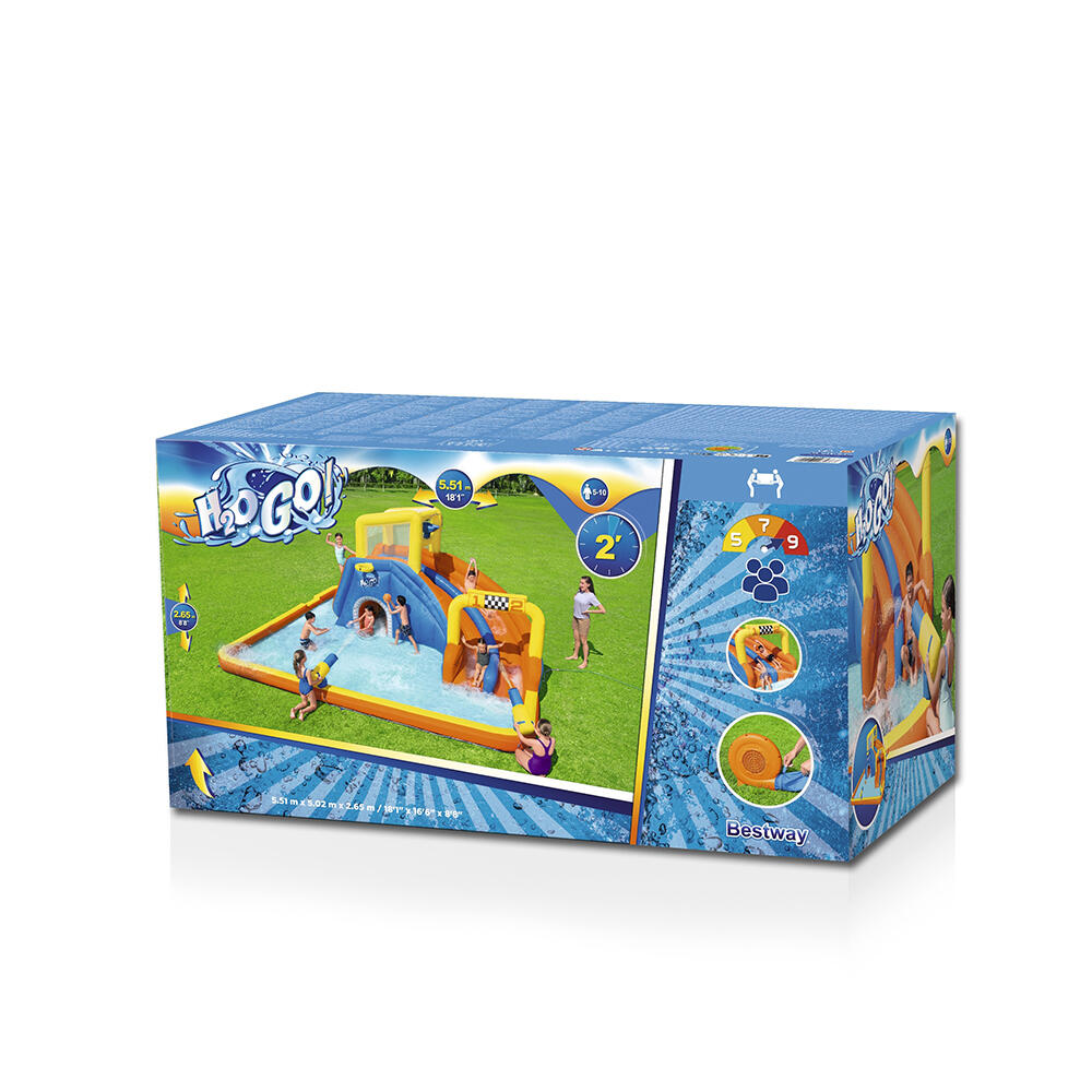 Bestway H2OGO! Wasserpark Super Speedway  265 cm 3/7