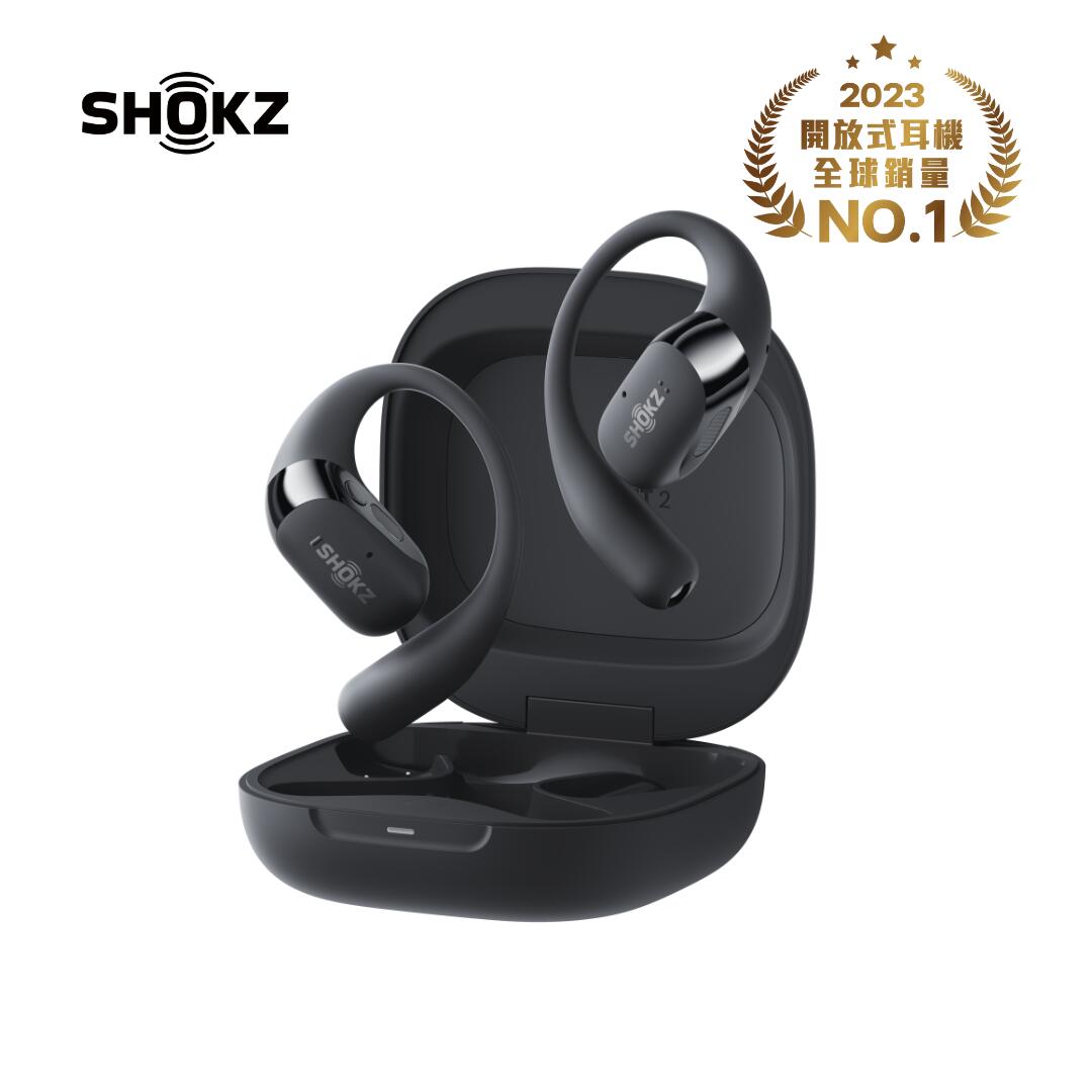 OpenFit 2 Black (T920) Premium Open-Ear Headphones