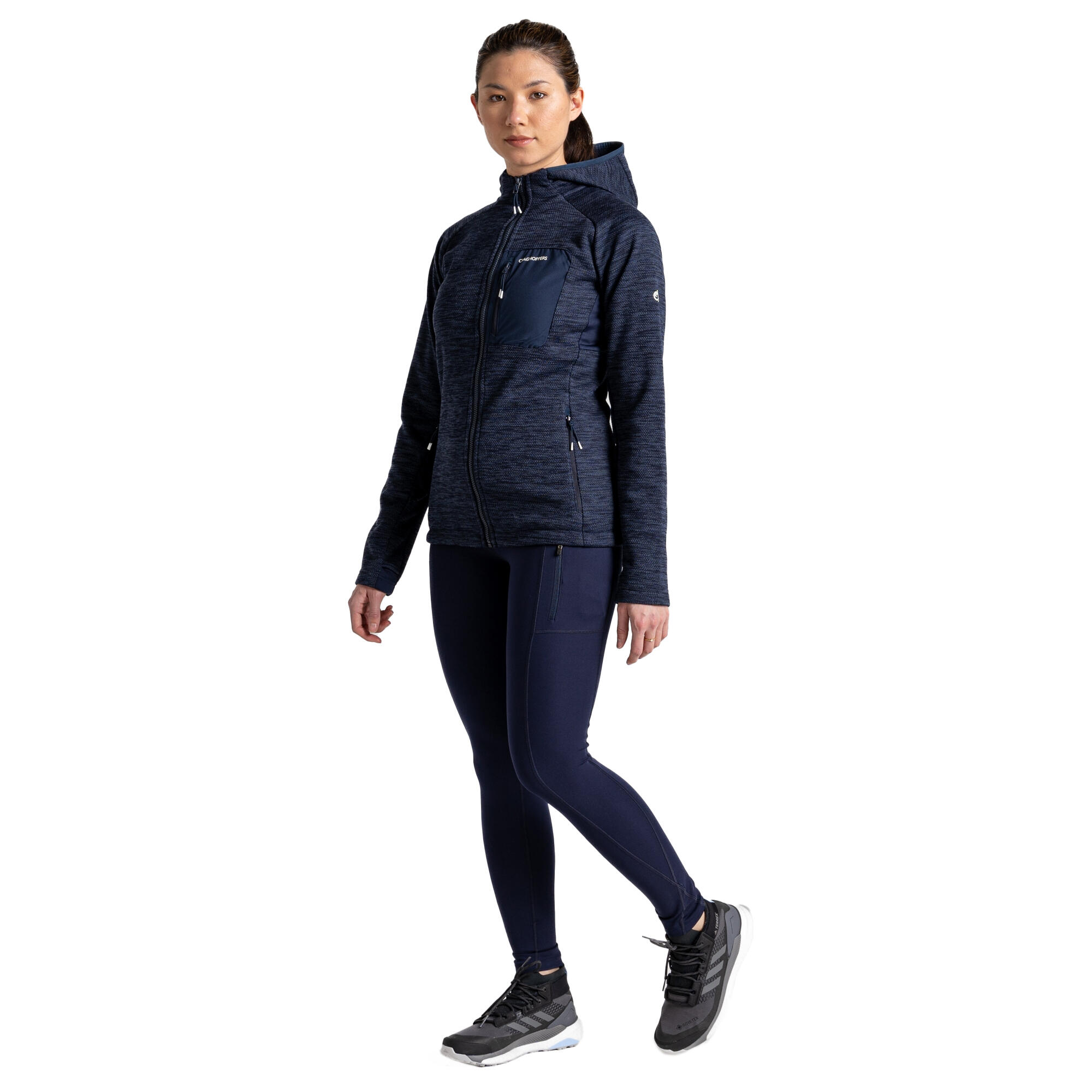 Legging KIWI PRO Femme (Bleu Marine) 3/4
