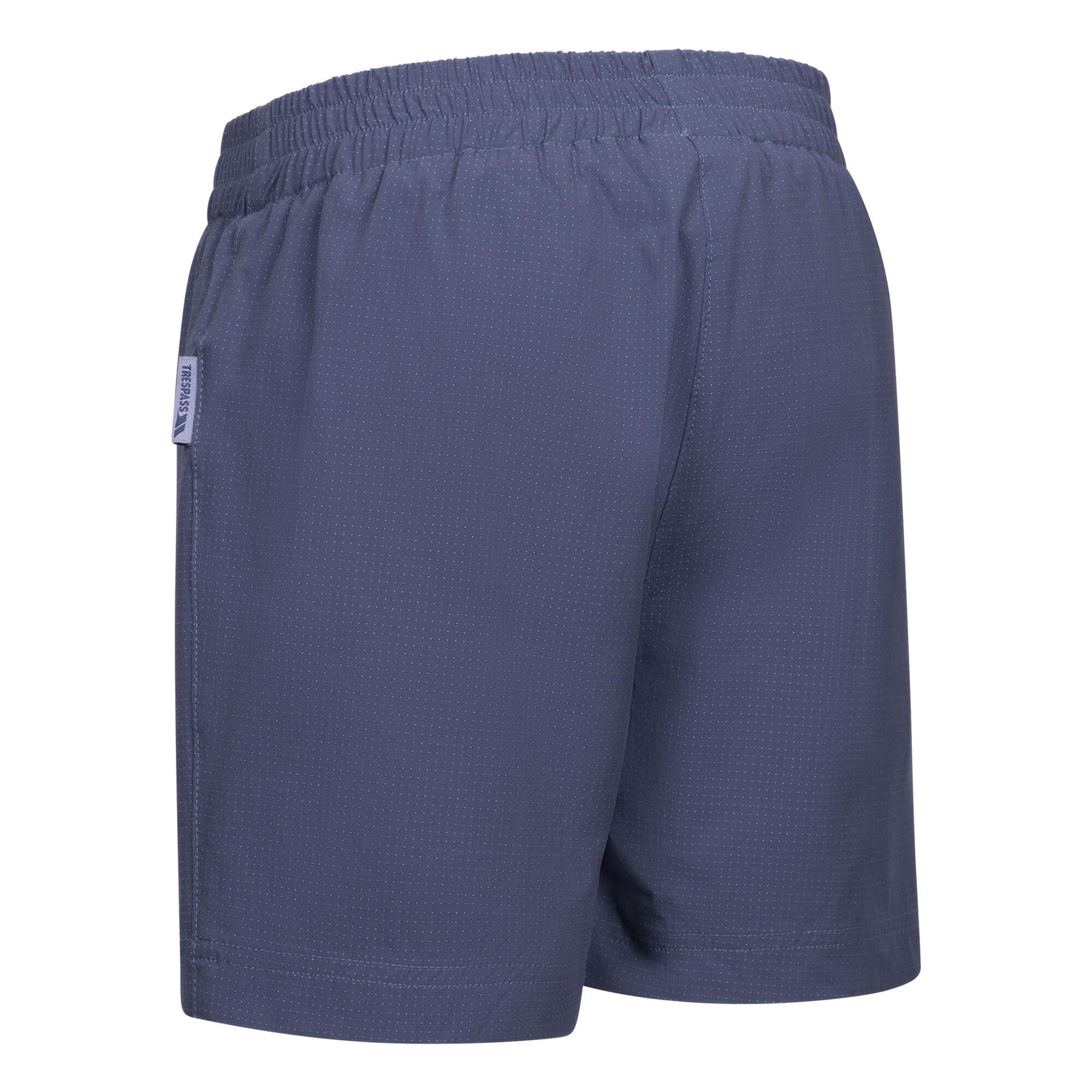 Costume Da Bagno A Pantaloncino Ragazzi Trespass Inshore Tono Blu 2/3