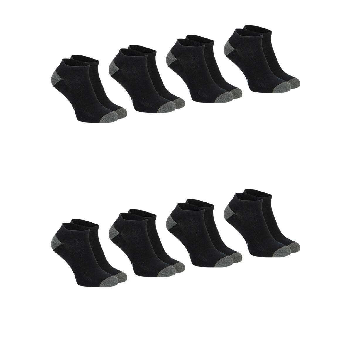 Lot de 8 socquettes homme Ecopack sport 2/4