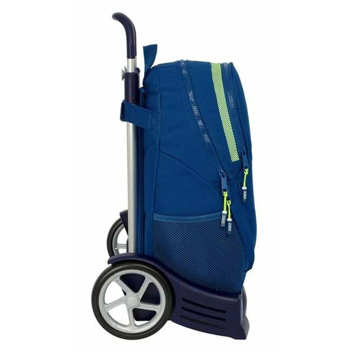 Mochila Escolar con Ruedas Munich North Azul marino 3/3