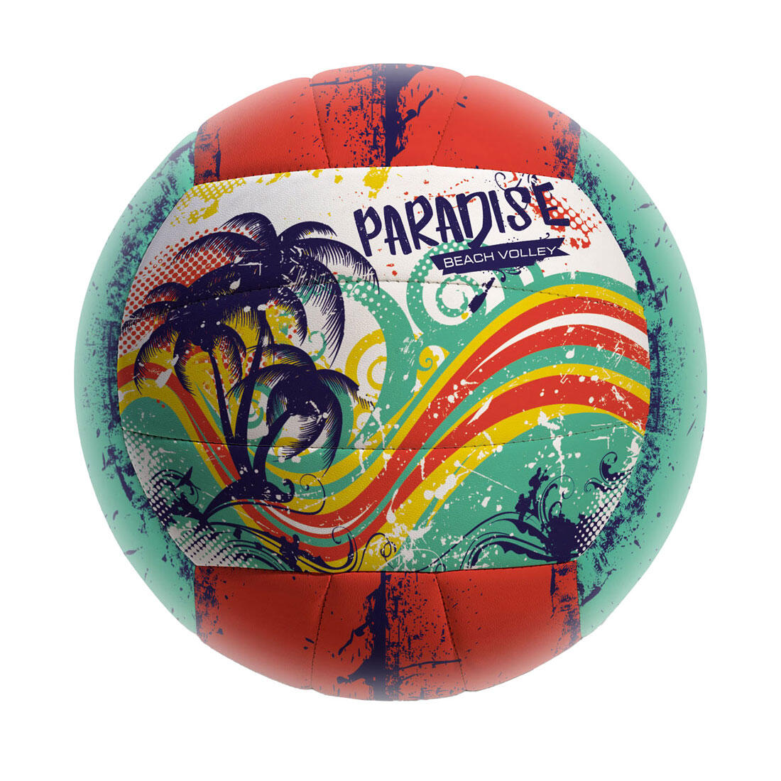 Mondo Beach Volleybal Paradijs, 22 cm - Kleurrijke Strandbal 2/2