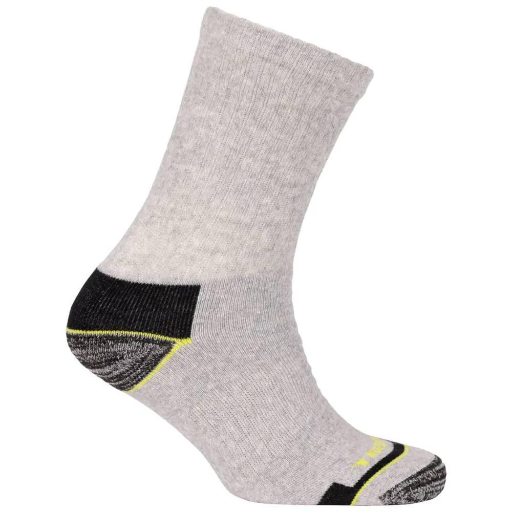 Calzini Adulto Unisex Misura Confezione 5 Trespass Nero Grigio 2/4