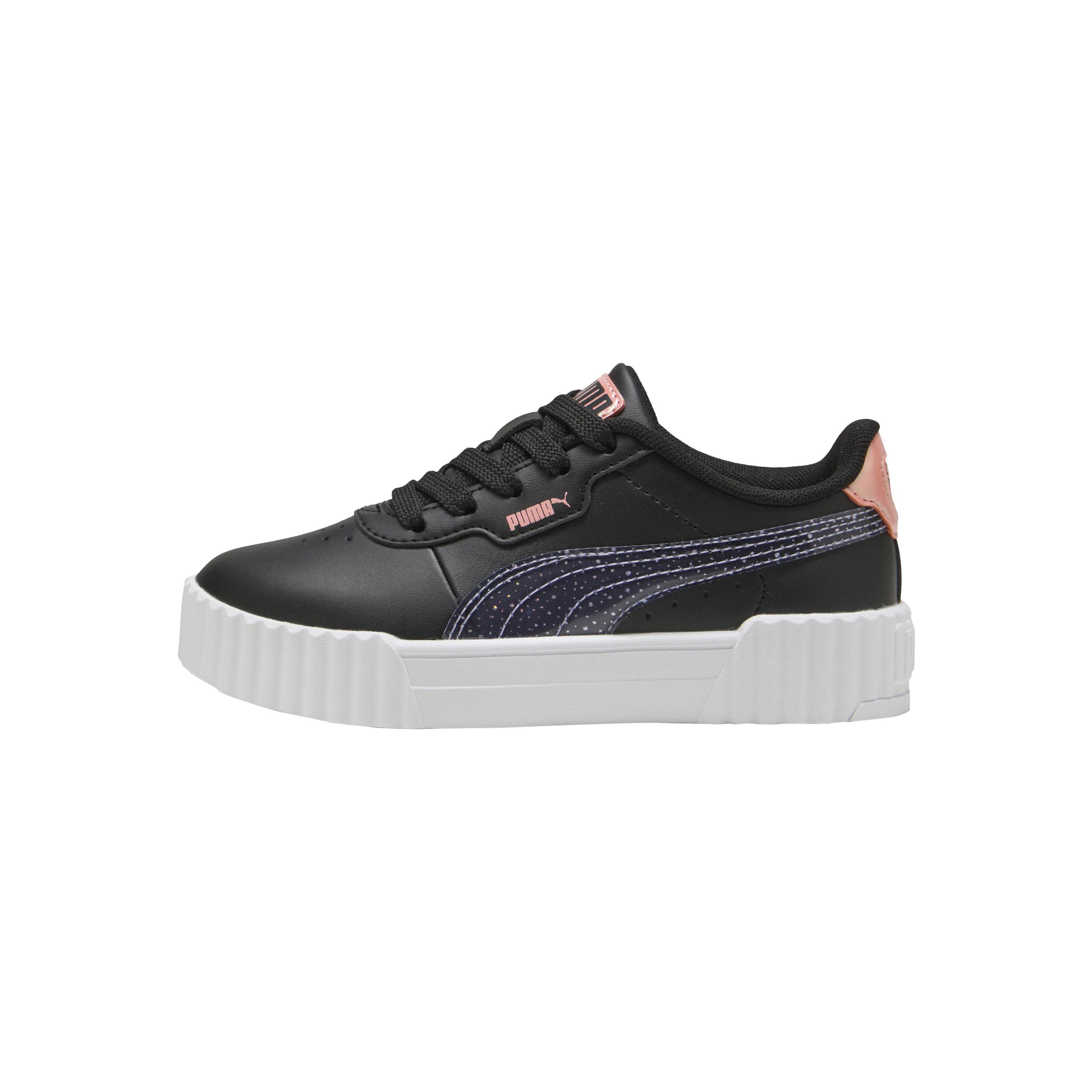 Puma - Basket Junior À Lacets Carina 3.0 Blurry Dreams Jr - Enfant - Baskets - Noir - 31 - Decathlon