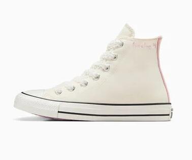 Baskets Converse Modèle Chuck Taylor All Star Crochet Laces Couleur Blanc 5/7