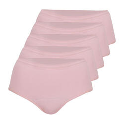 Lot de 5 culottes menstruelles taille haute femme