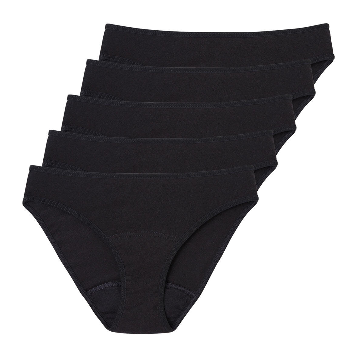 Lot de 5 culottes menstruelles fille 5/7