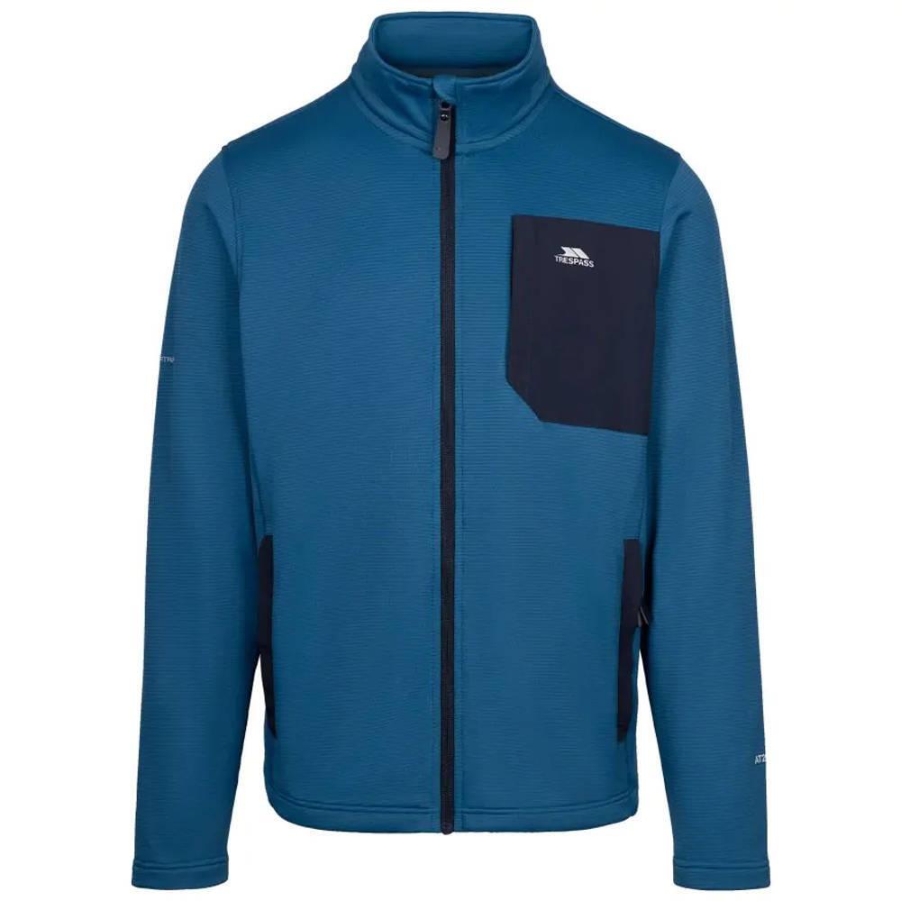 TRESPASS Mens Arranfore AT200 Fleece Jacket (Bondi Blue)