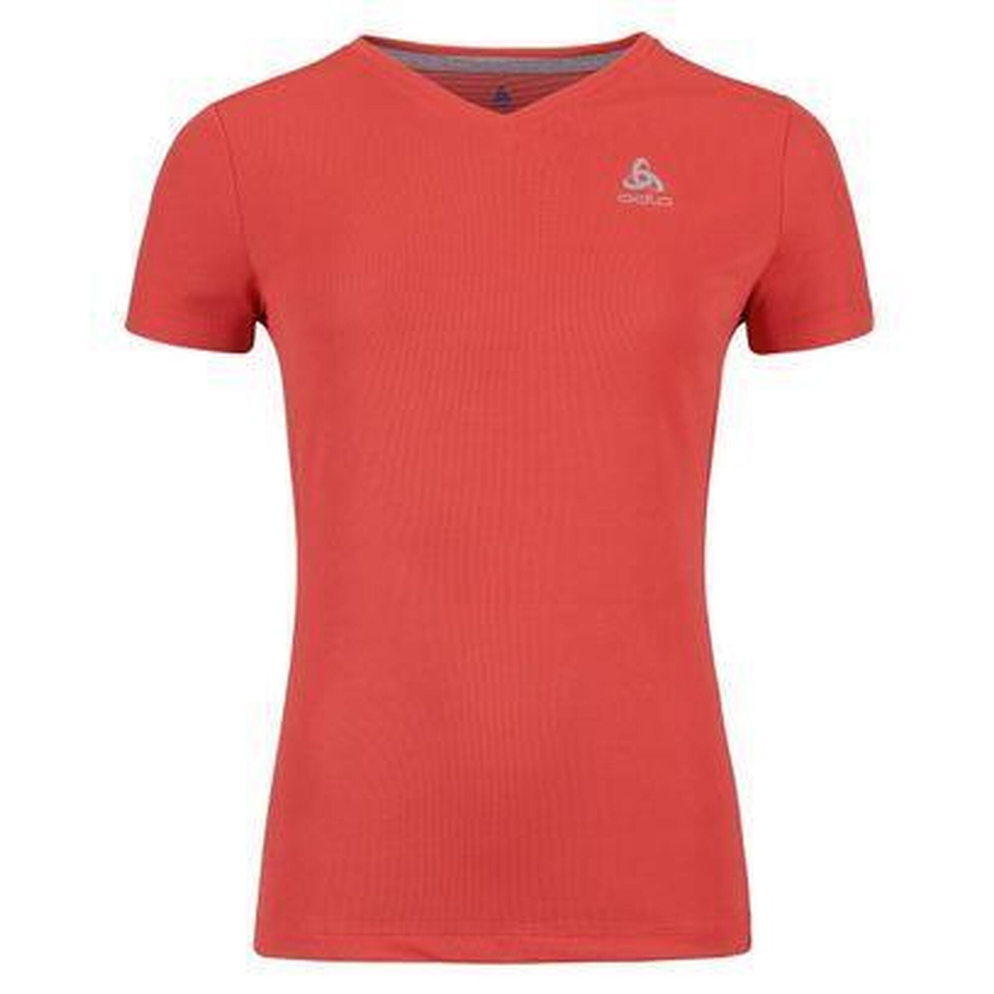 Odlo - Maillot Manches Courtes Odlo F-dry Orange Femme - Maillot Manches Courtes - Orange - 42 M/l - Decathlon