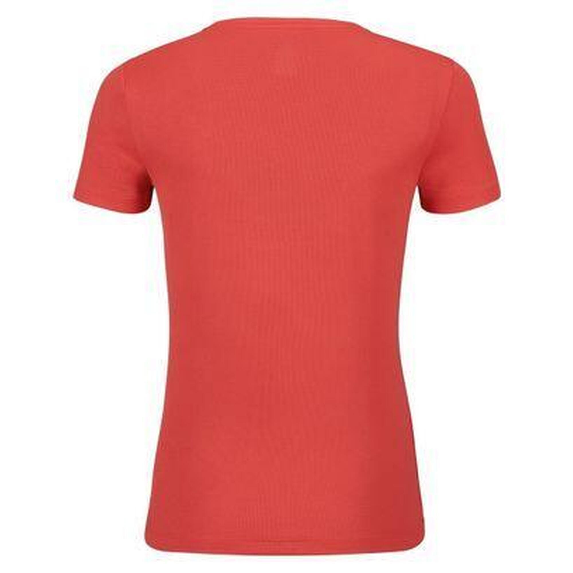 Maillot Manches Courtes Odlo F-Dry Femme Orange