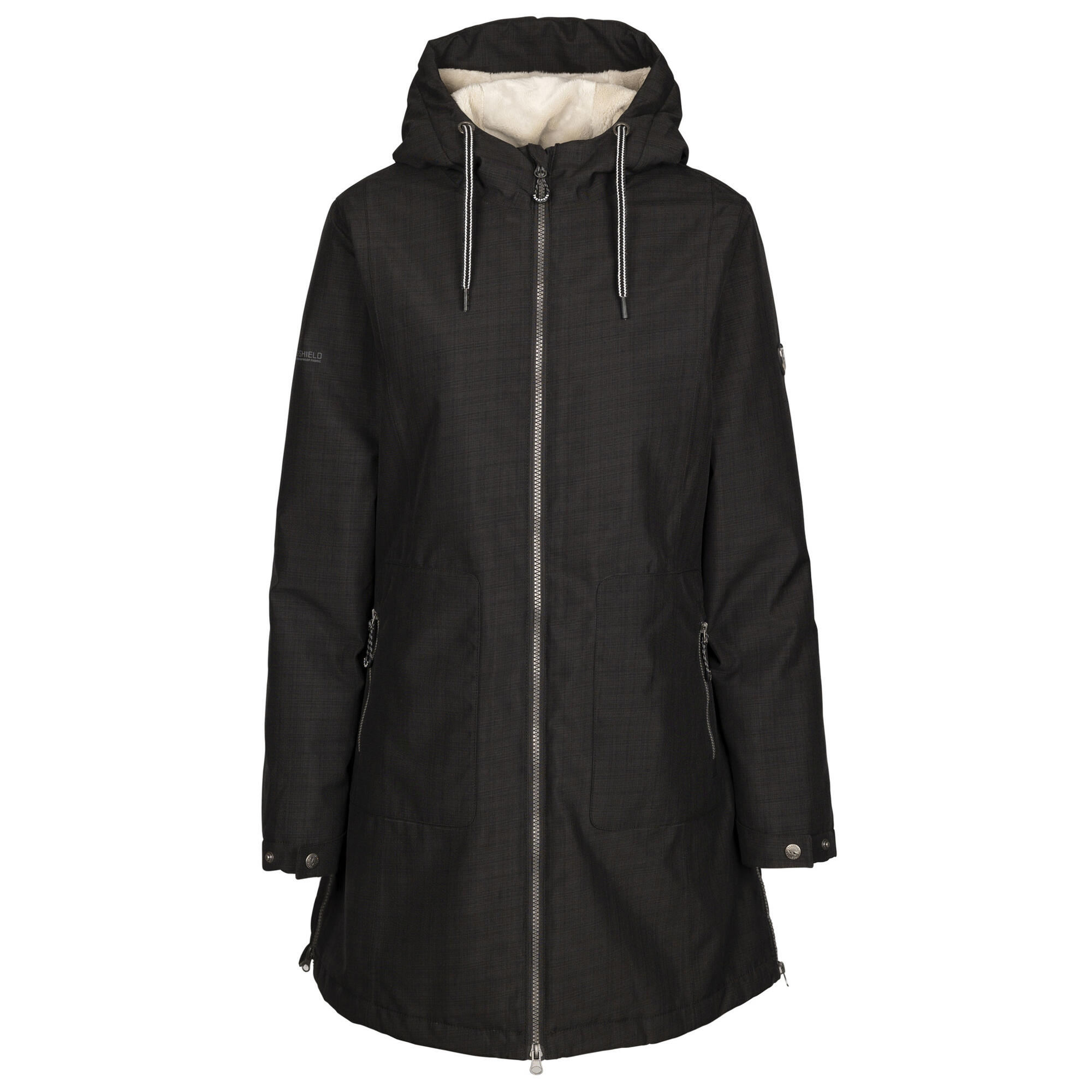 TRESPASS Womens/Ladies Neeska TP50 Waterproof Jacket (Black)