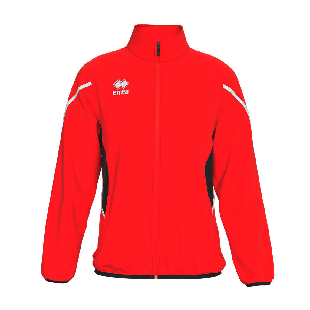 Errea - Veste De Survêtement Fille Errea Cristine - Veste - Noir|rouge - 10 À 12 Ans - Decathlon