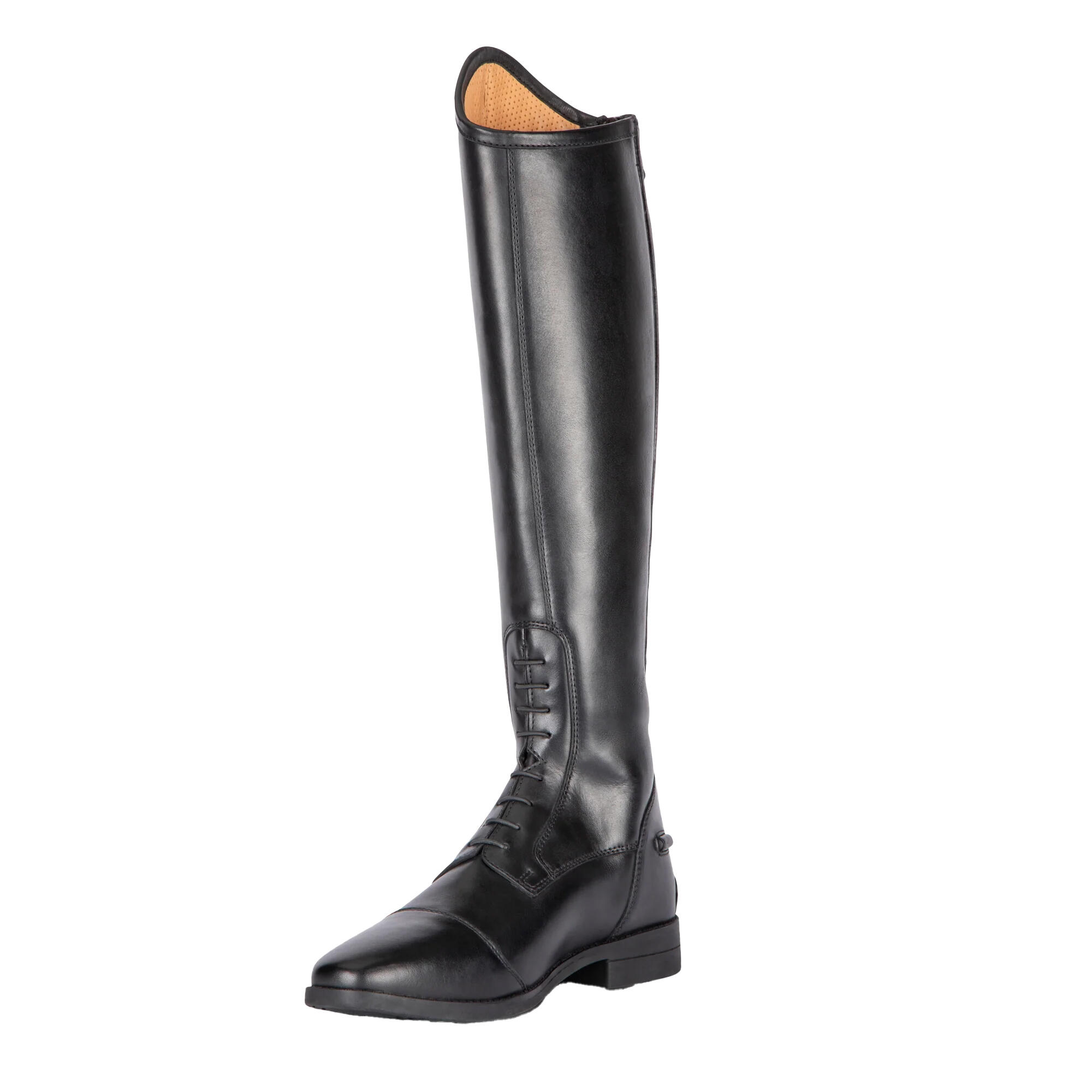 Stivali Da Equitazione Pelle Donna Moretta Ortona Nero 2/5
