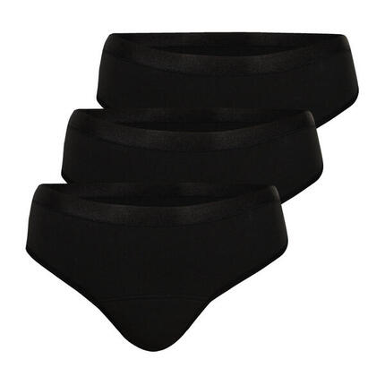 Lot de 3 culottes menstruelles taille haute femme