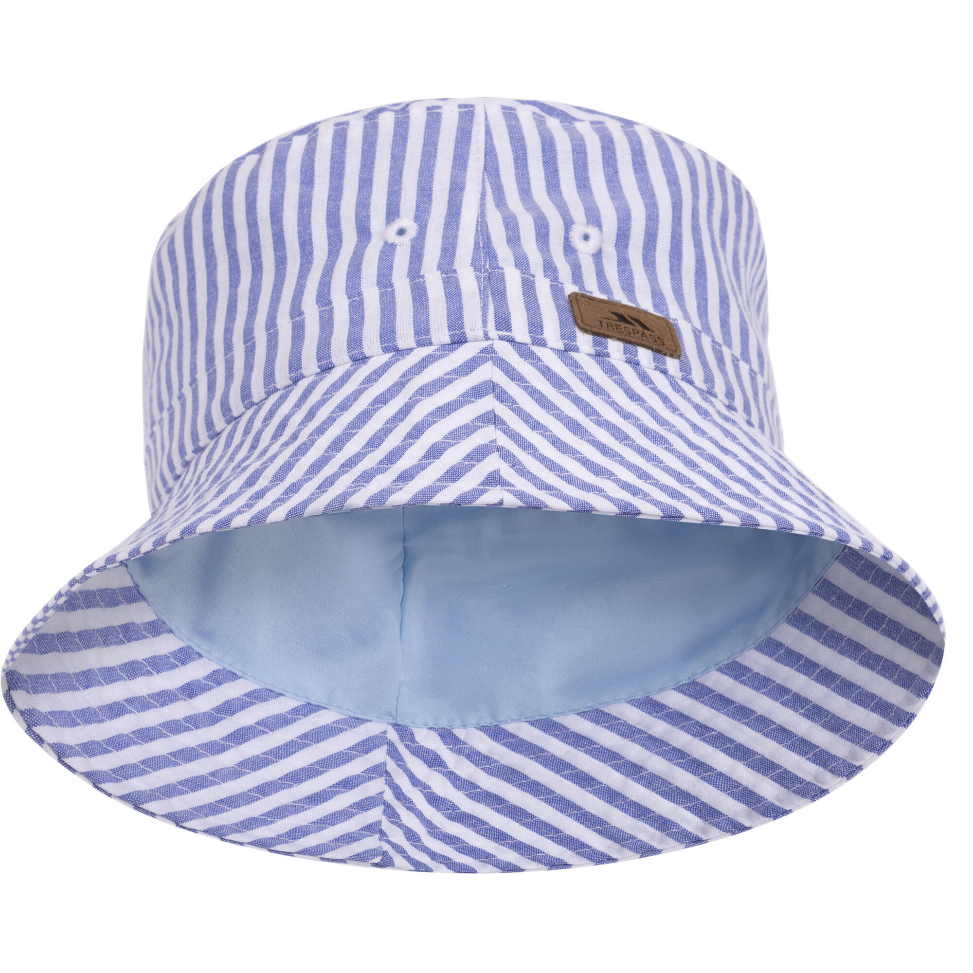 TRESPASS Cappello A Secchiello A Strisce Bambini Trespass Berwick Tono Blu