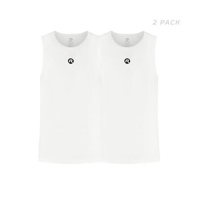 Mouwloos ondershirt heren core ii 2-pack