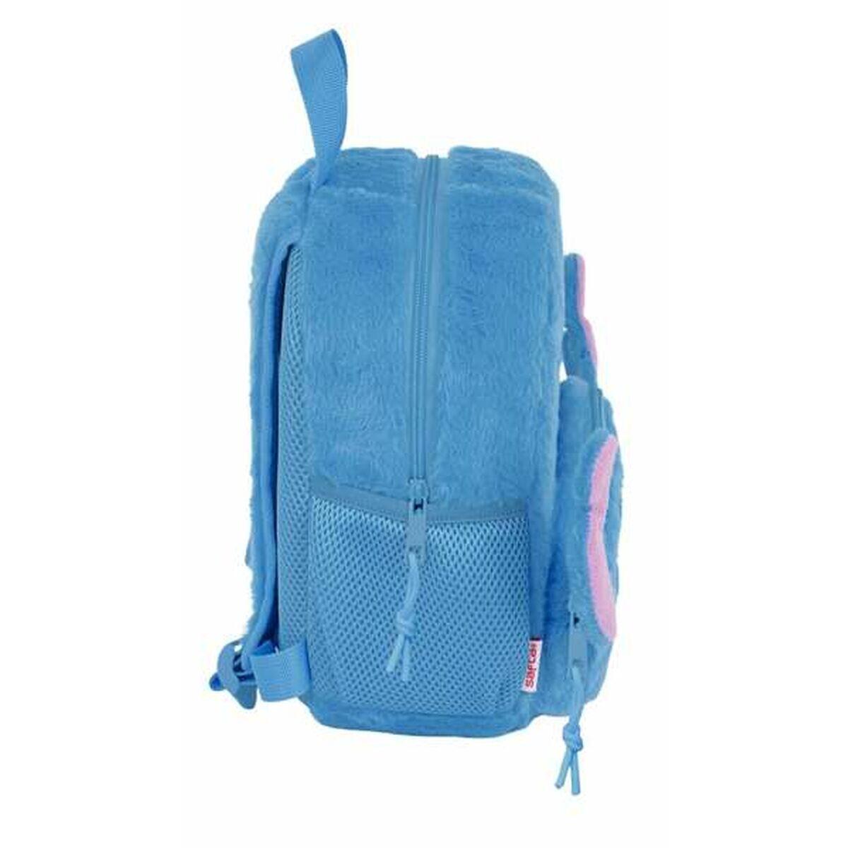 Mochila Escolar Stitch Azul 3/3
